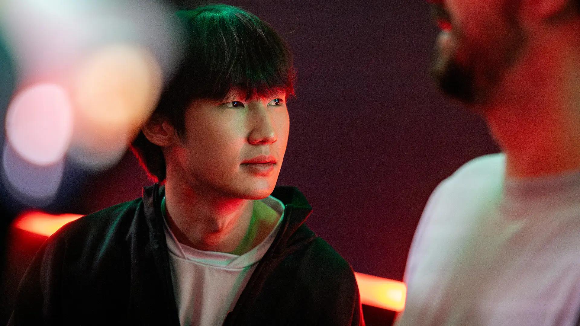 Yoon "Ice" Sang-hoon, AD Carry of Team Heretics in the LEC Versus 2026. Photo Credit: Wojciech Wandzel/Riot Games