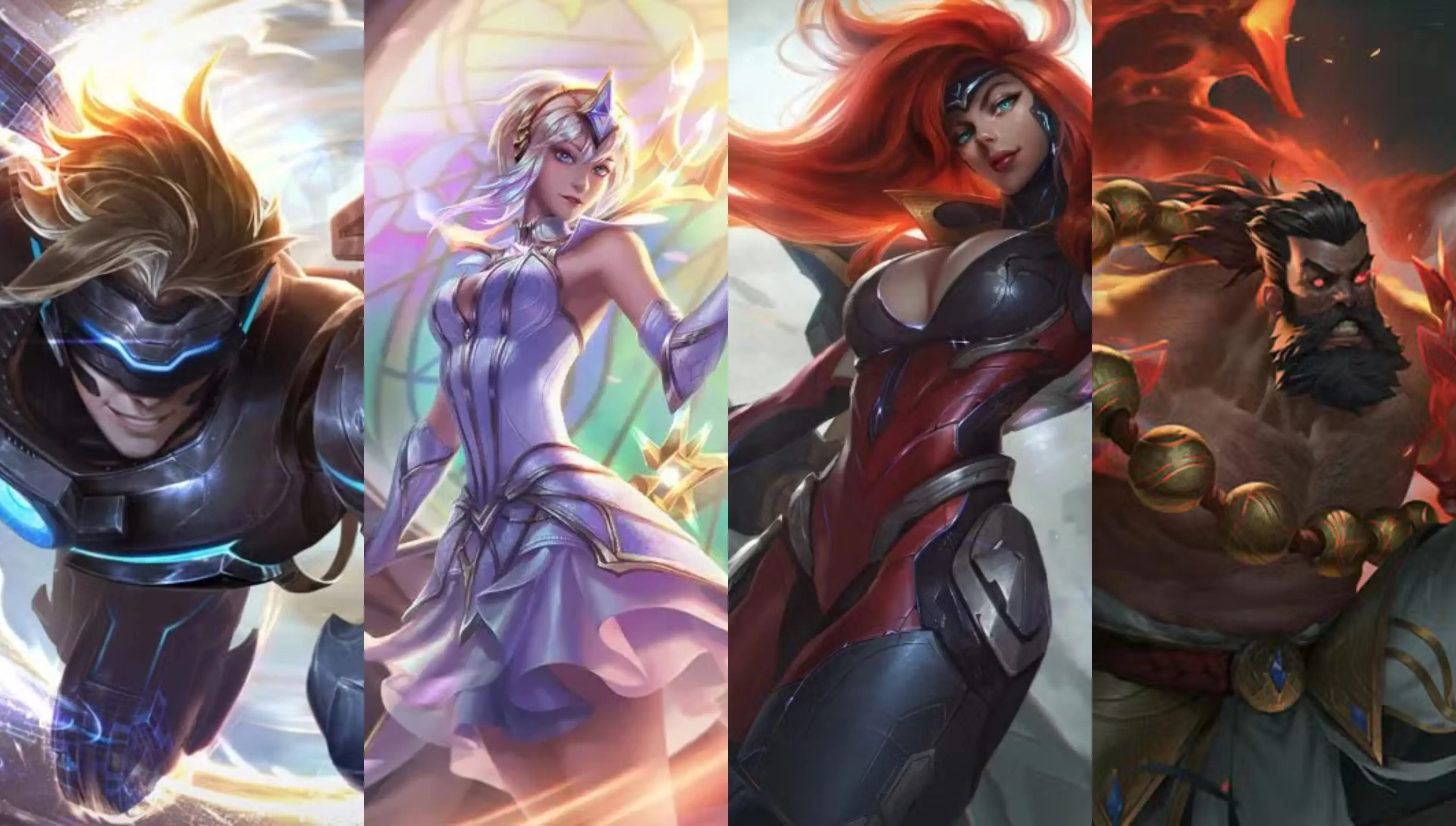 Ezreal/Miss Fortune/Lux/Udyr/Ultimate Skins/Riot Games