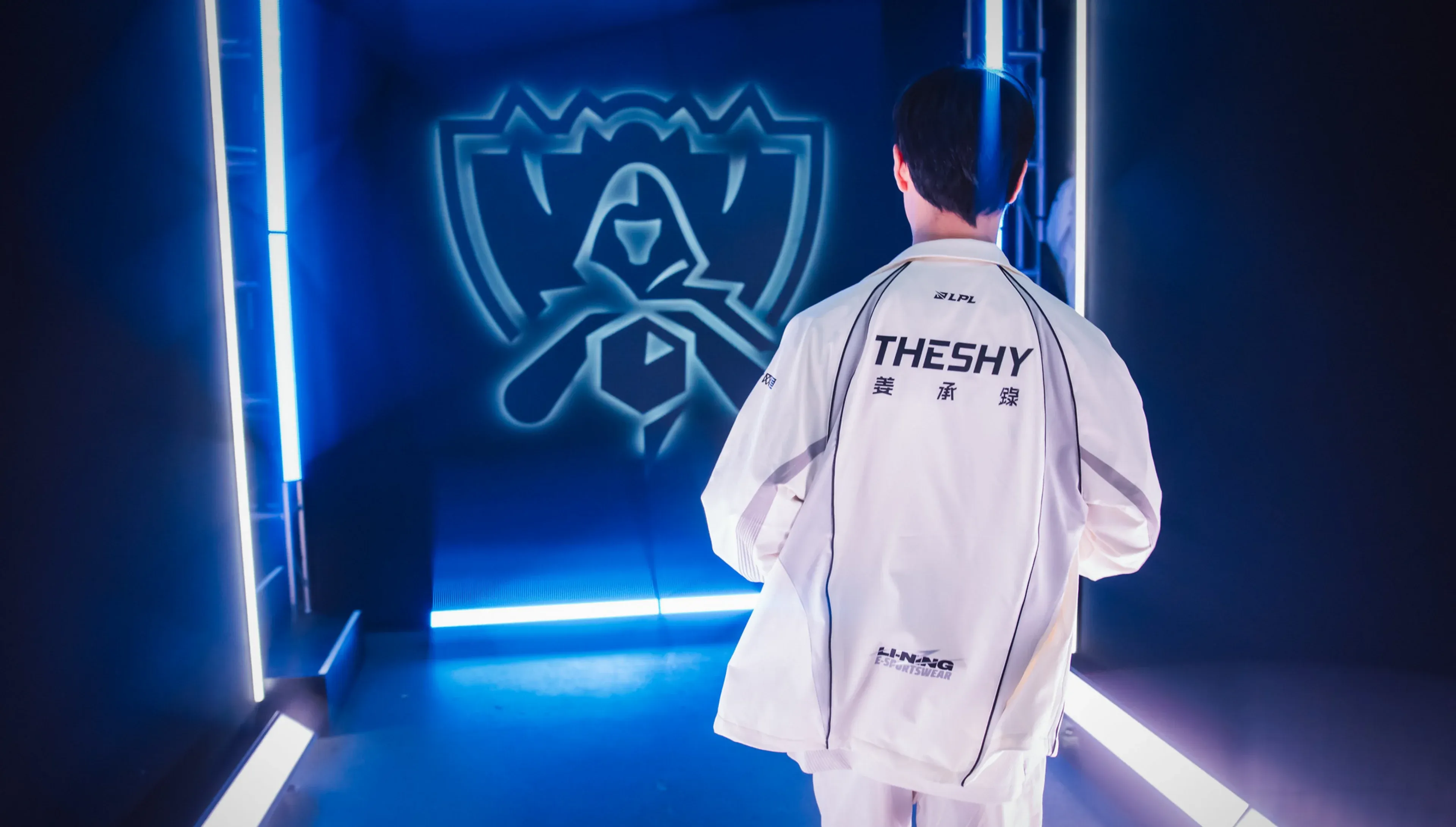 Invictus Gaming TheShy at Worlds 2026. Credit: Colin Young-Wolff/Riot Games
