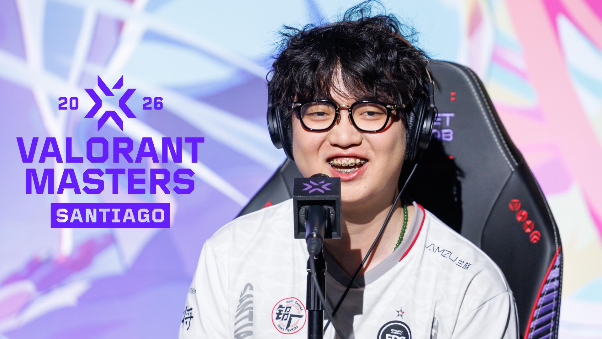 ZmjjKK during the press conference at Masters Santiago. Credit: Yicun Liu/Riot Games