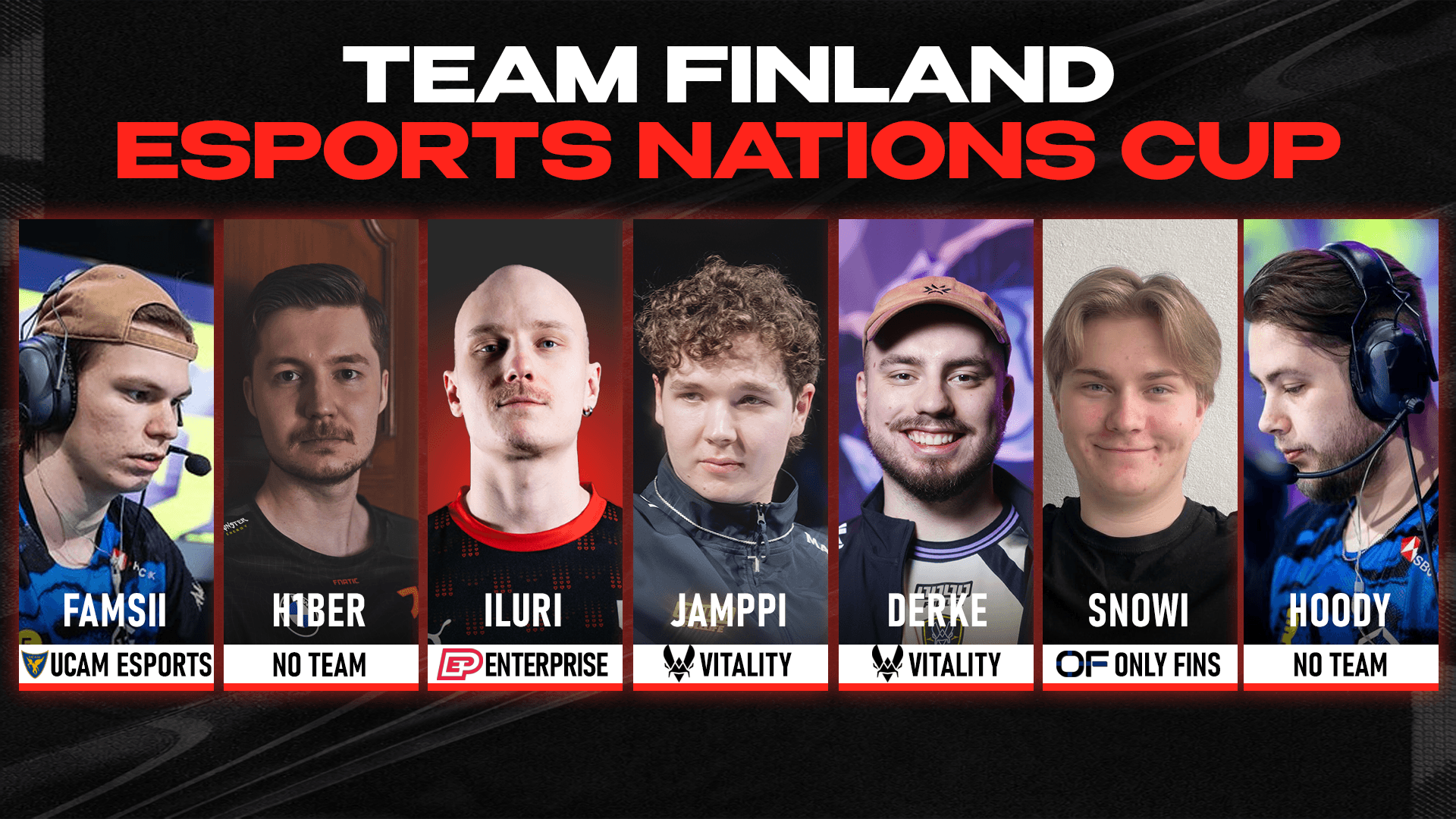 Finland have finalised their roster for the ENC. Credit: Sheep Esports