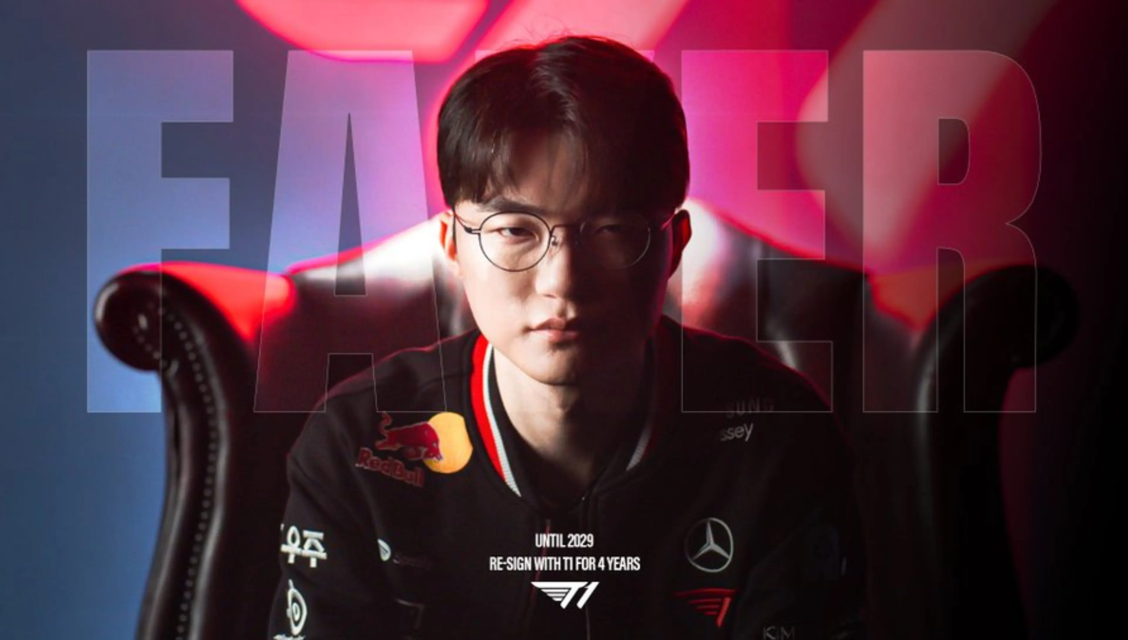 T1 Faker extend contract for 4 years till 2029