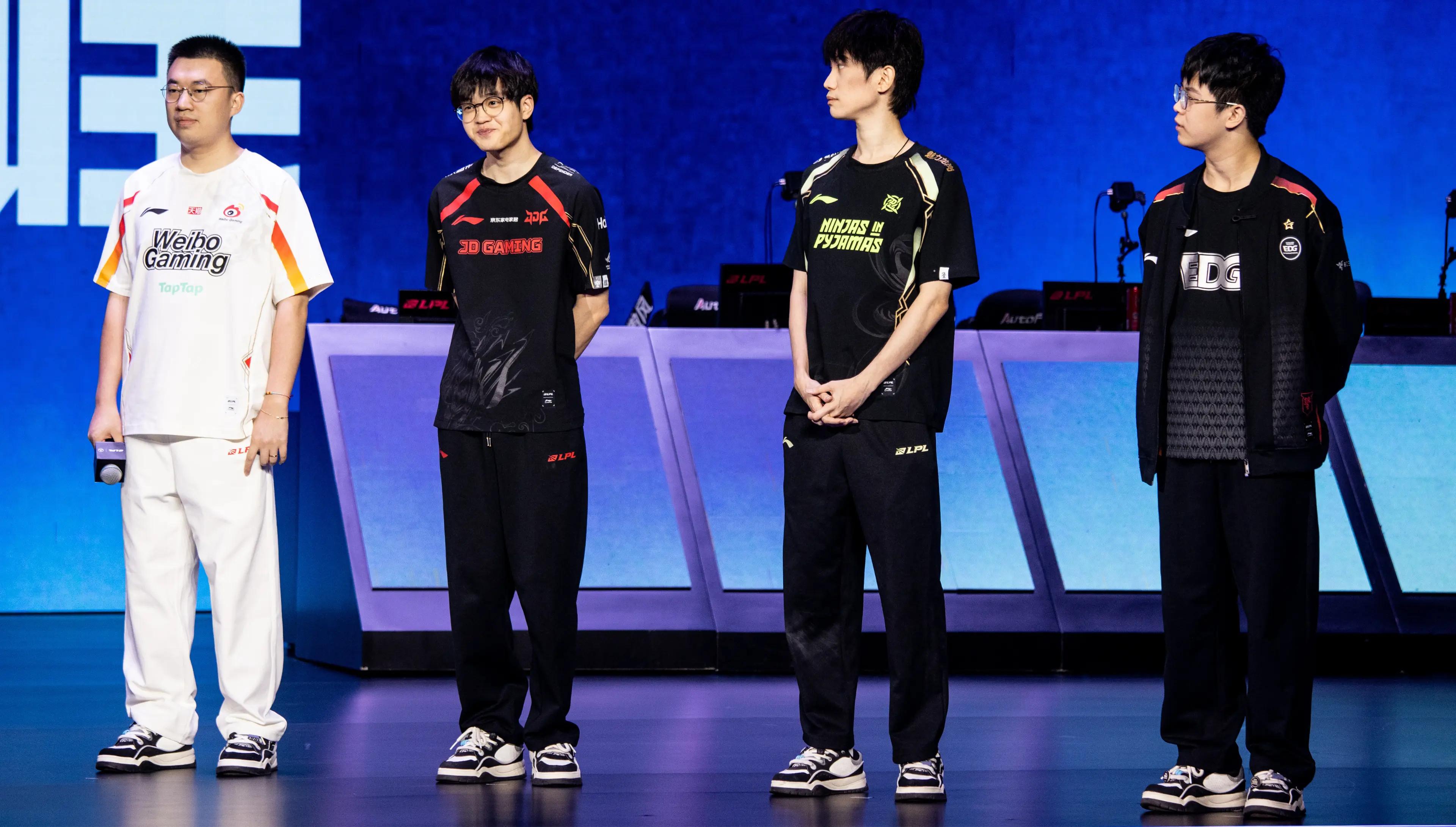 Qualified Teams for the LPL Bracket Stage.
