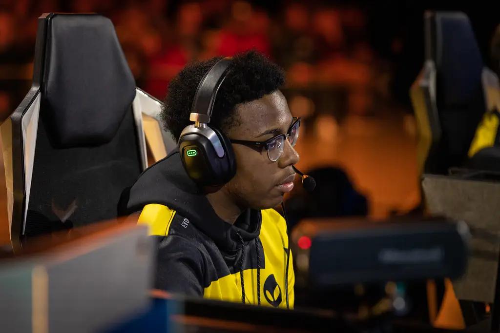 Evoh at the RLCS 2022-23 Winter Major. Credit: ESL - RL Esports