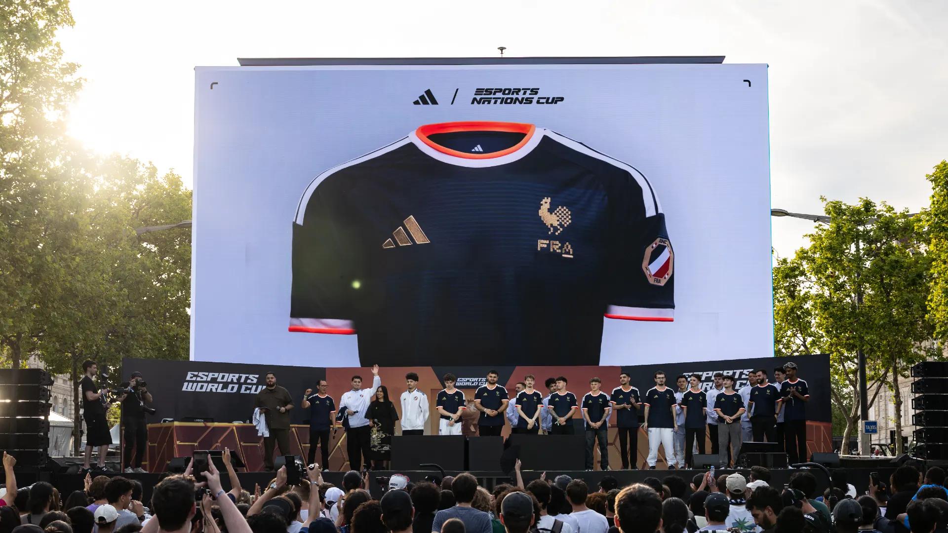 French jersey for Esports Nations Cup. Credit: EF