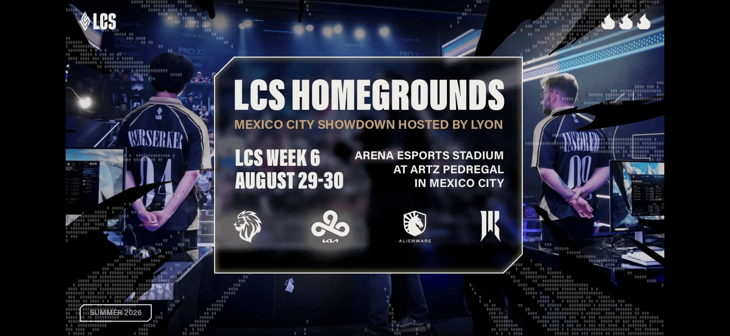 LCS Homegrounds announcement