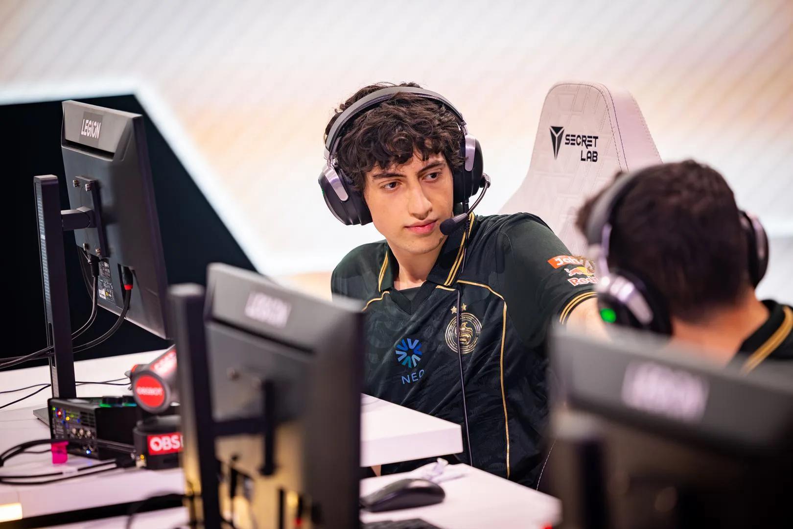 Team Falcons Dralii at Esports World Cup. Credit: Esports World Cup