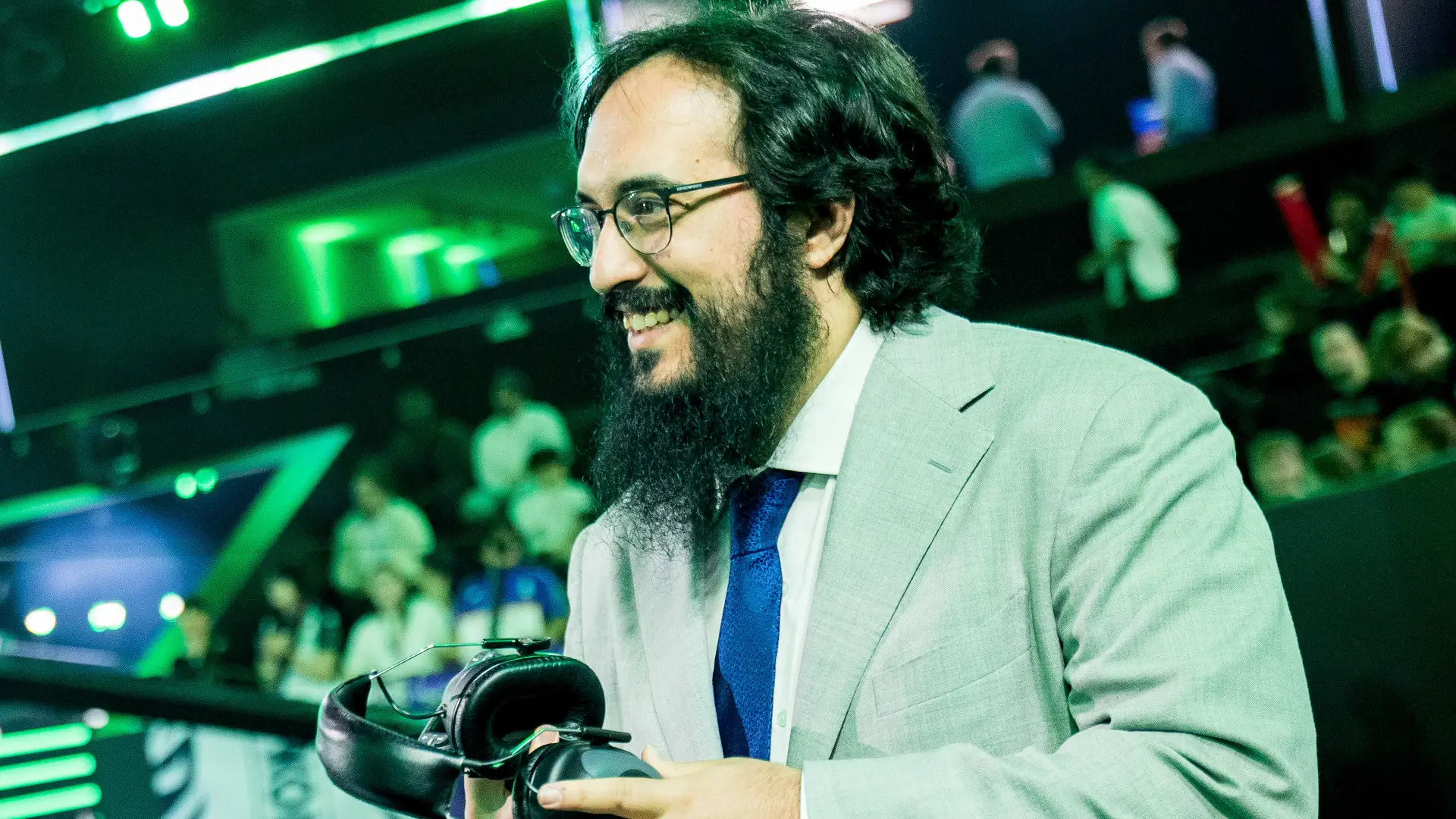Tomás "Melzhet" Campelos Fernández, head coach of Movistar KOI in the LEC 2025 Spring Playoffs.