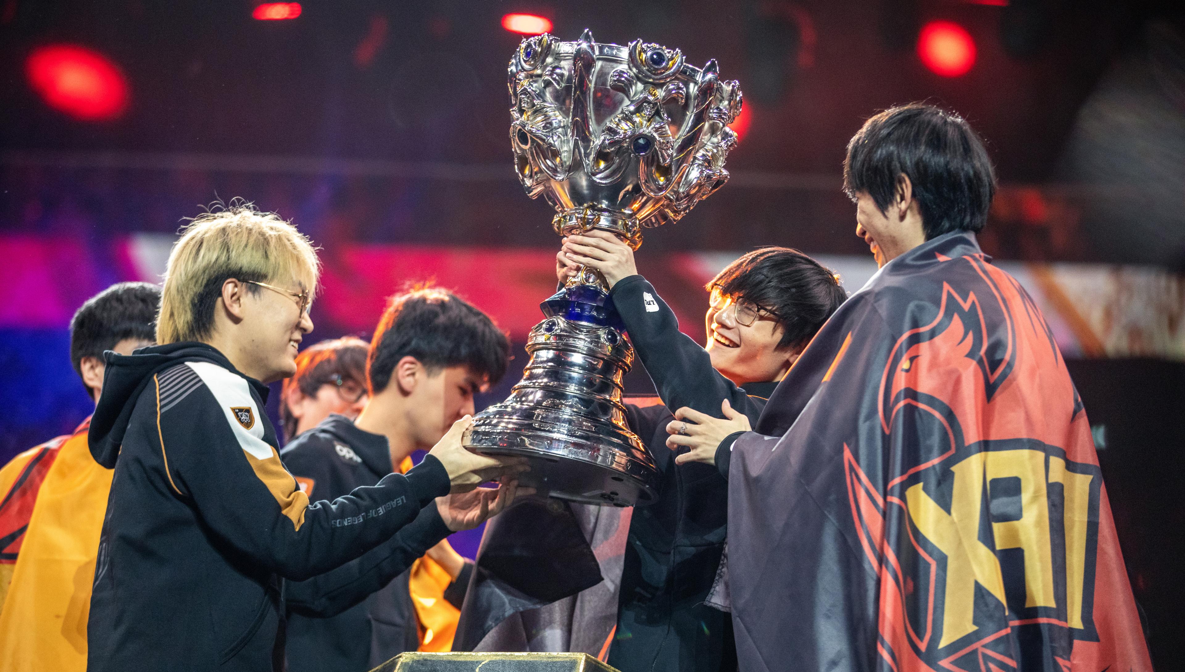 FunPlus Phoenix won League of Legends Worlds in 2019. Credit: Colin Young-Wolff/Riot Games