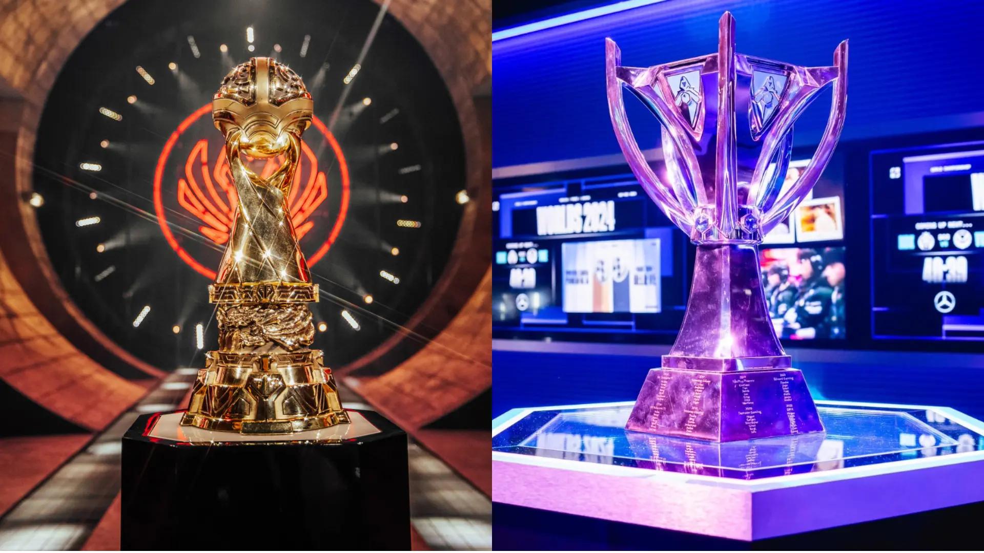 MSI and Words trophies