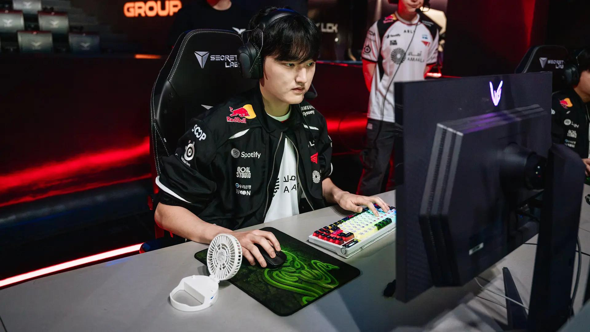 T1 Peyz. Image Credit: LCK / Riot Games