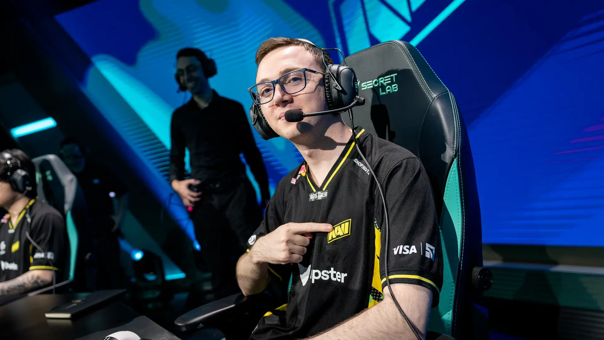 Polat "Parus" Furkan Çiçek, support of NAVI. Photo Credit: Alexandre Weber/Riot Games