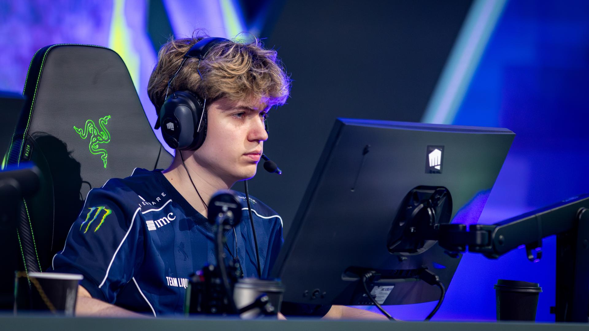 TL MiniBoo against Vitality at VCT EMEA Kickoff 2026. Credit: Wojciech Wandzel/Riot Games