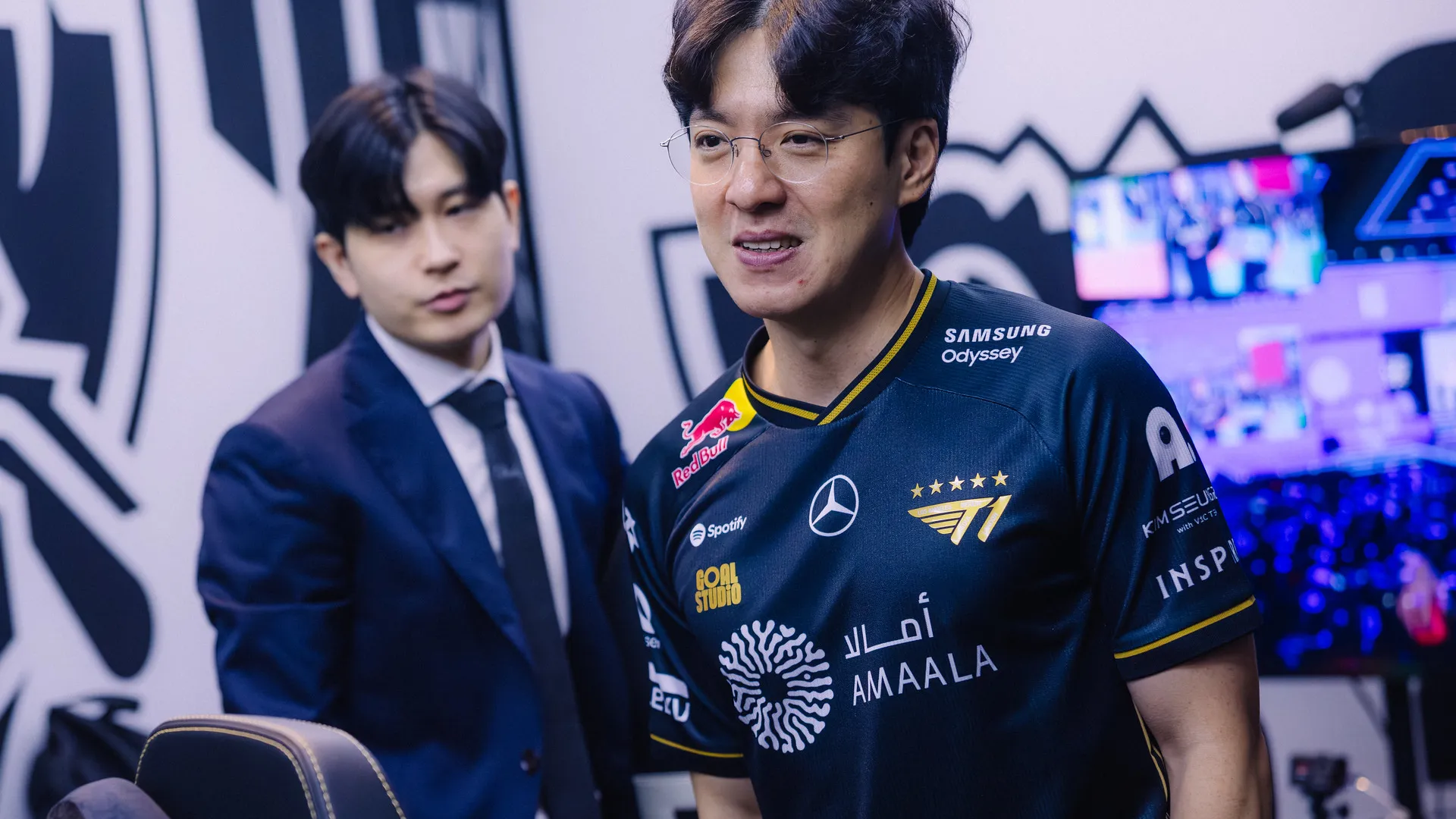 kkOma on Worlds 2025 Stage