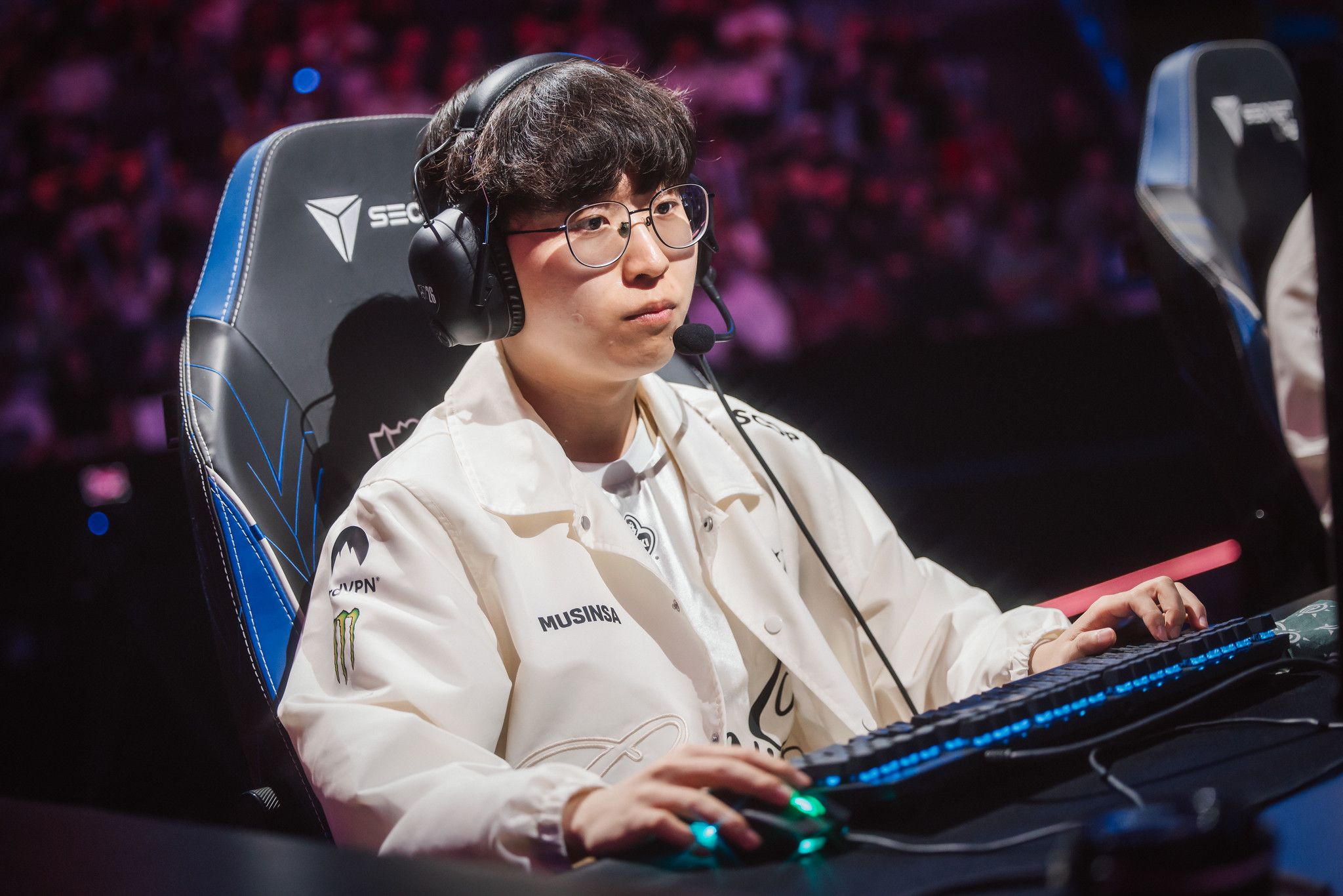 Kiin of Gen.G competes at League of Legends Worlds 2026 Swiss Stage Swiss Stage Day 1 on Friday, October 23, 2026 in Allen, TX. Credit: Colin Young-Wolff/Riot Games