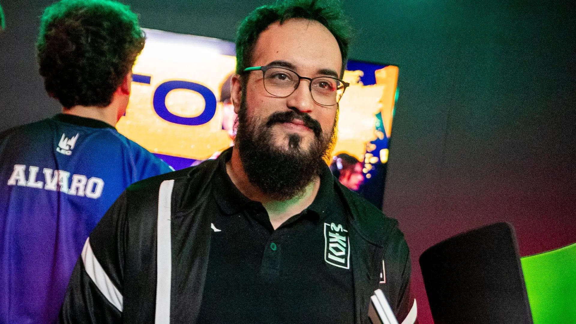 Tomás "Melzhet" Campelos Fernández, Head Coach of Movistar KOI in the 2026 LEC Spring Split. Photo Credit: Wojciech Wandzel/Riot Games