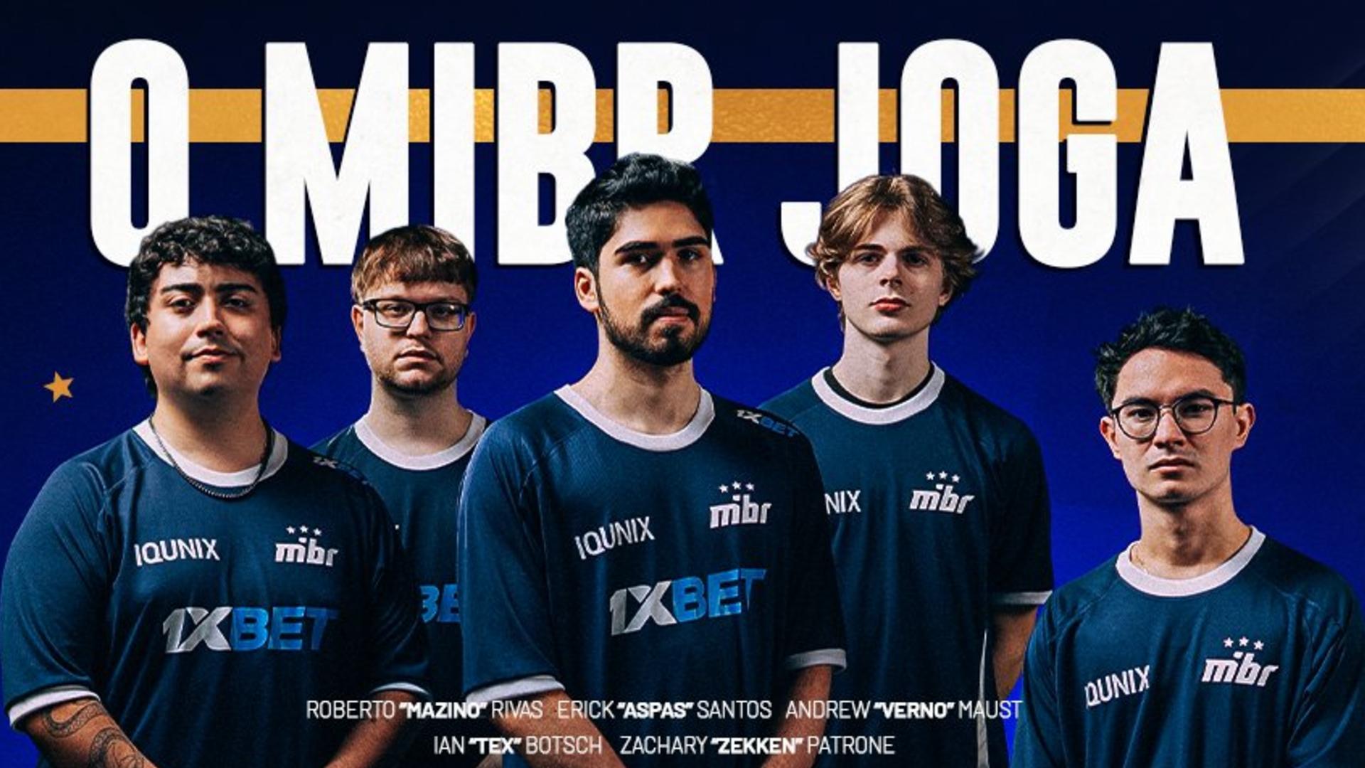 MIBR present their new 2026 roster. Credit: MIBR/VALORANT