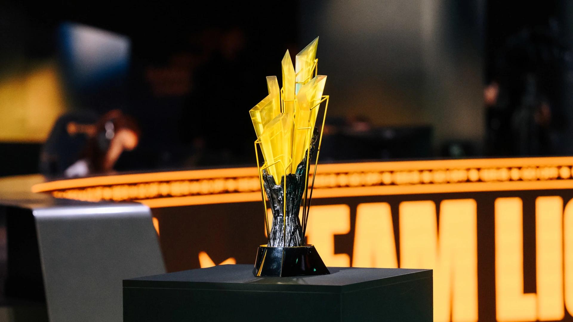 Game Changers Championship Trophy. Credit: Riot Games