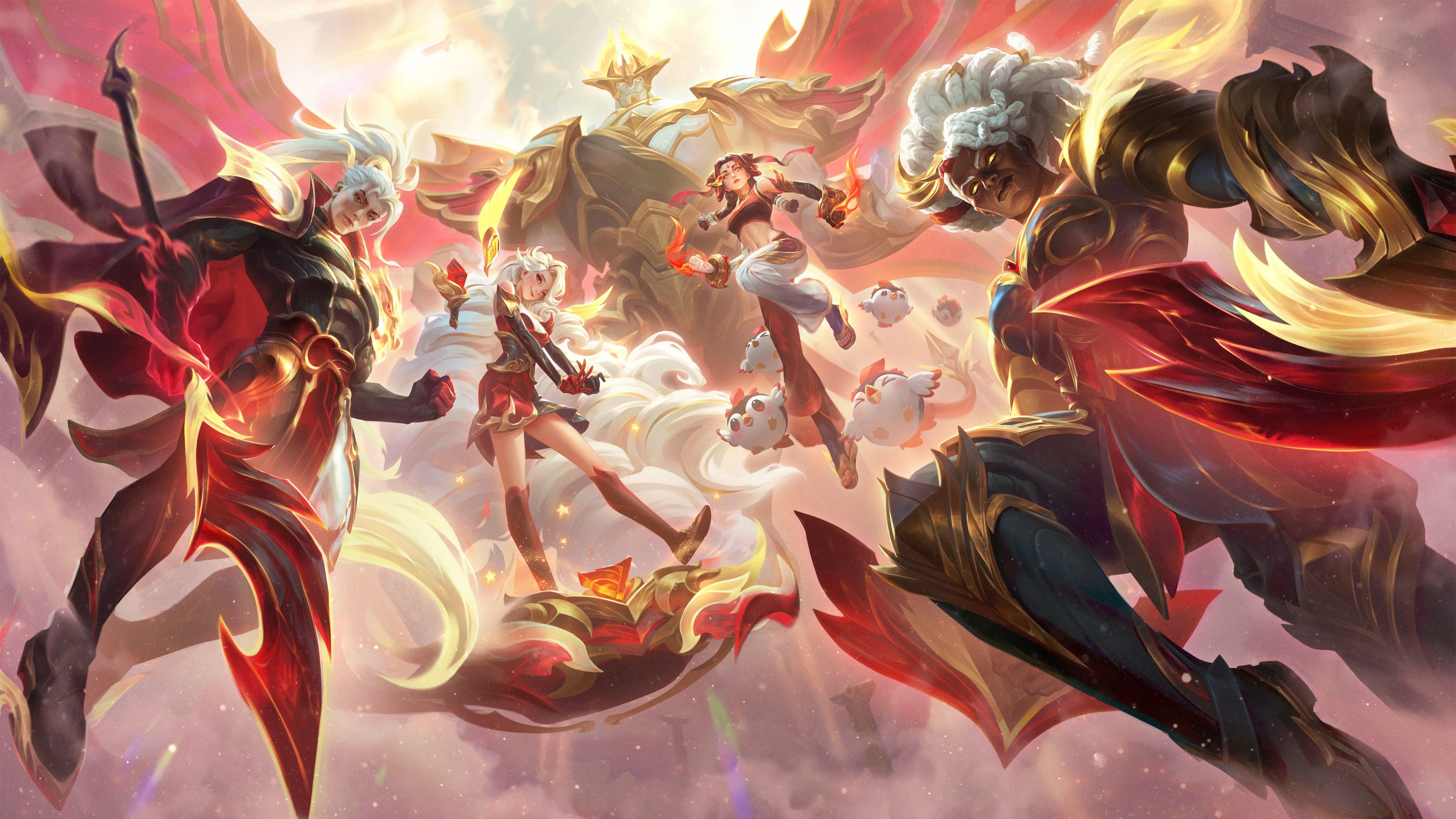 T1's Worlds 2025 skins. Credit: Riot Games