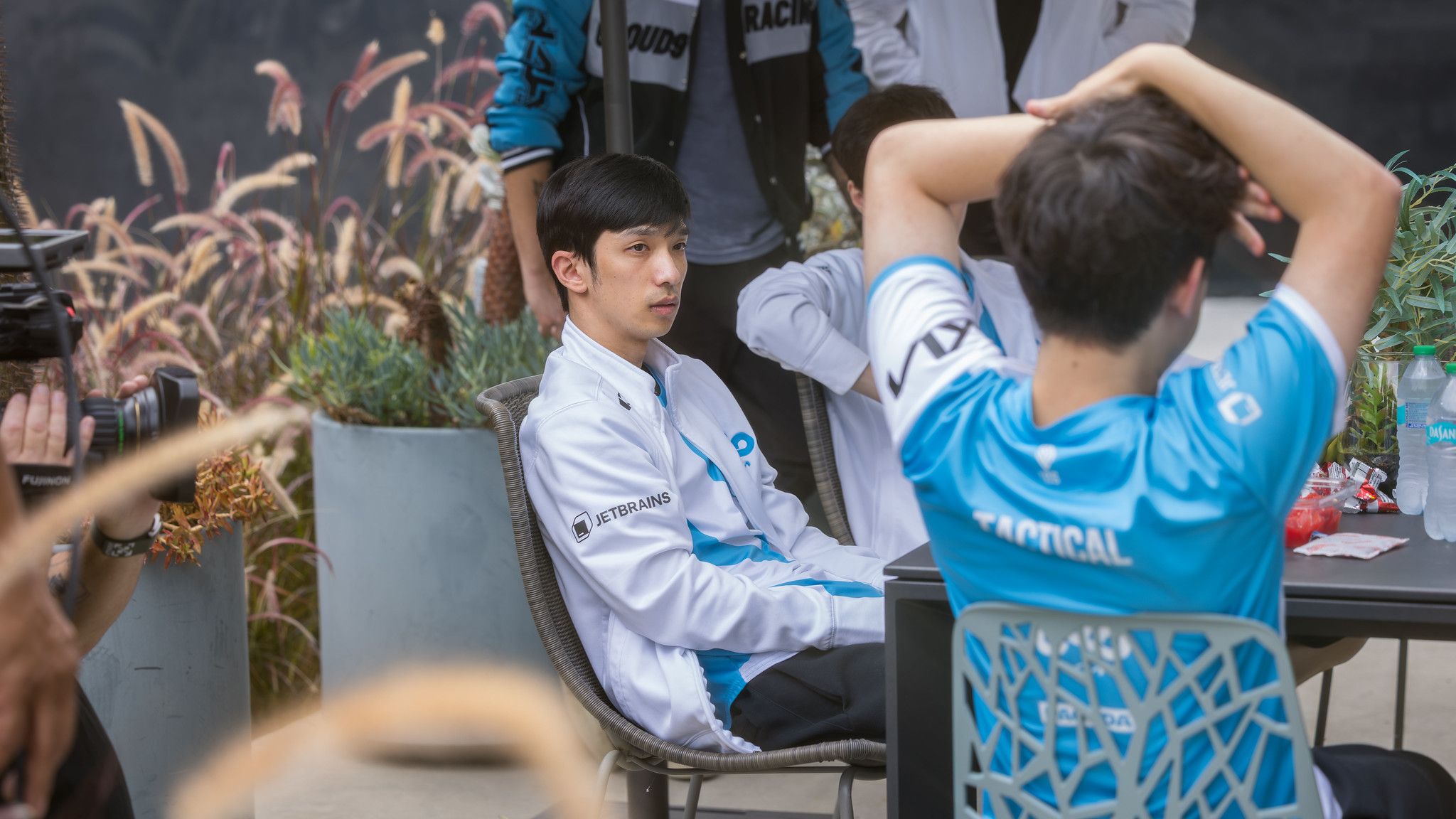 Blaber focused between games. | Photo Credit: Riot Games