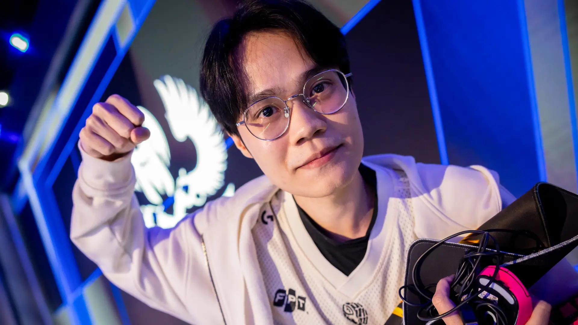 Hứa "EasyLove" Thành An, AD Carry for GAM Esports at Worlds 2024. Vietnam 1st Seed Representatives
