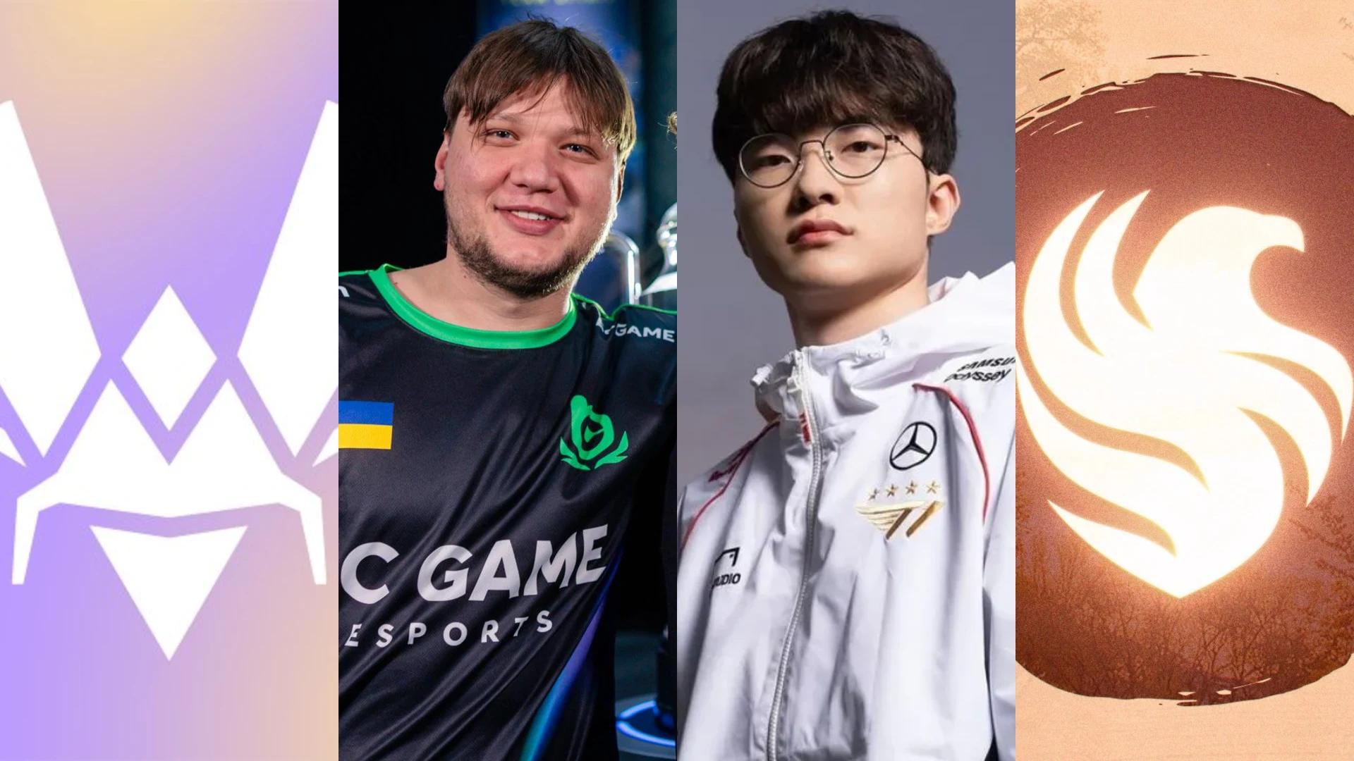 Team Vitality, Falcons, s1mple, Faker, most viewed pages of Liquipedia. Credit: Sheep Esports