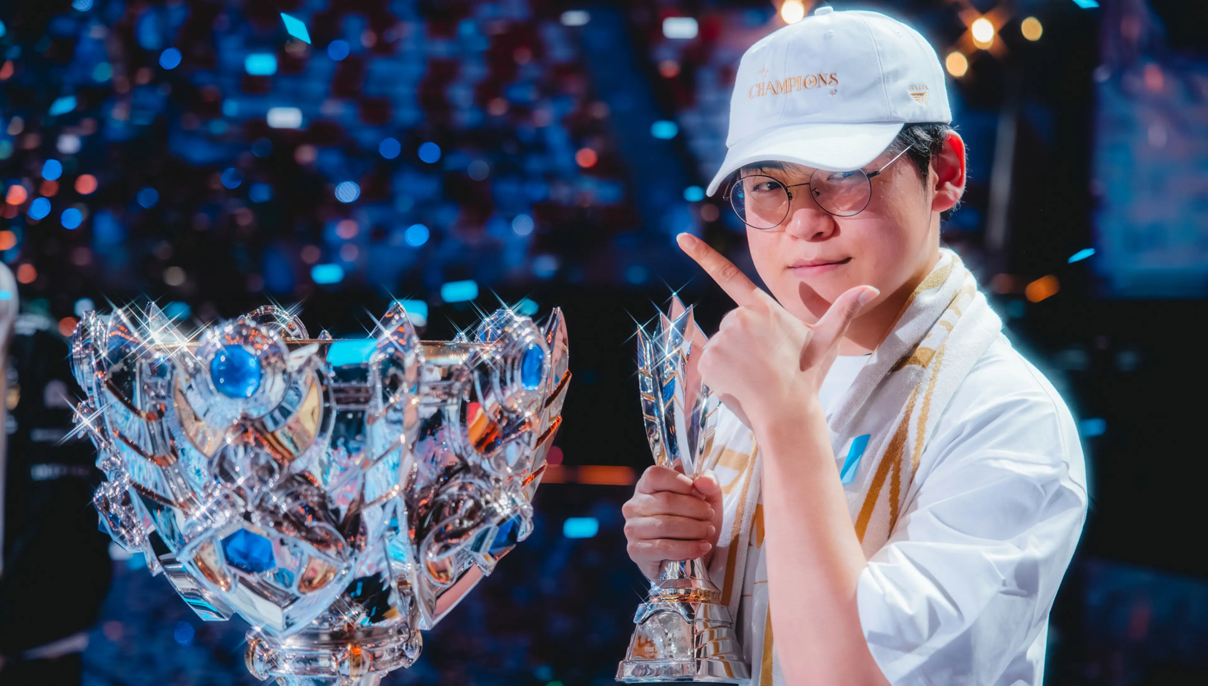 T1 Gumayusi at Worlds 2025