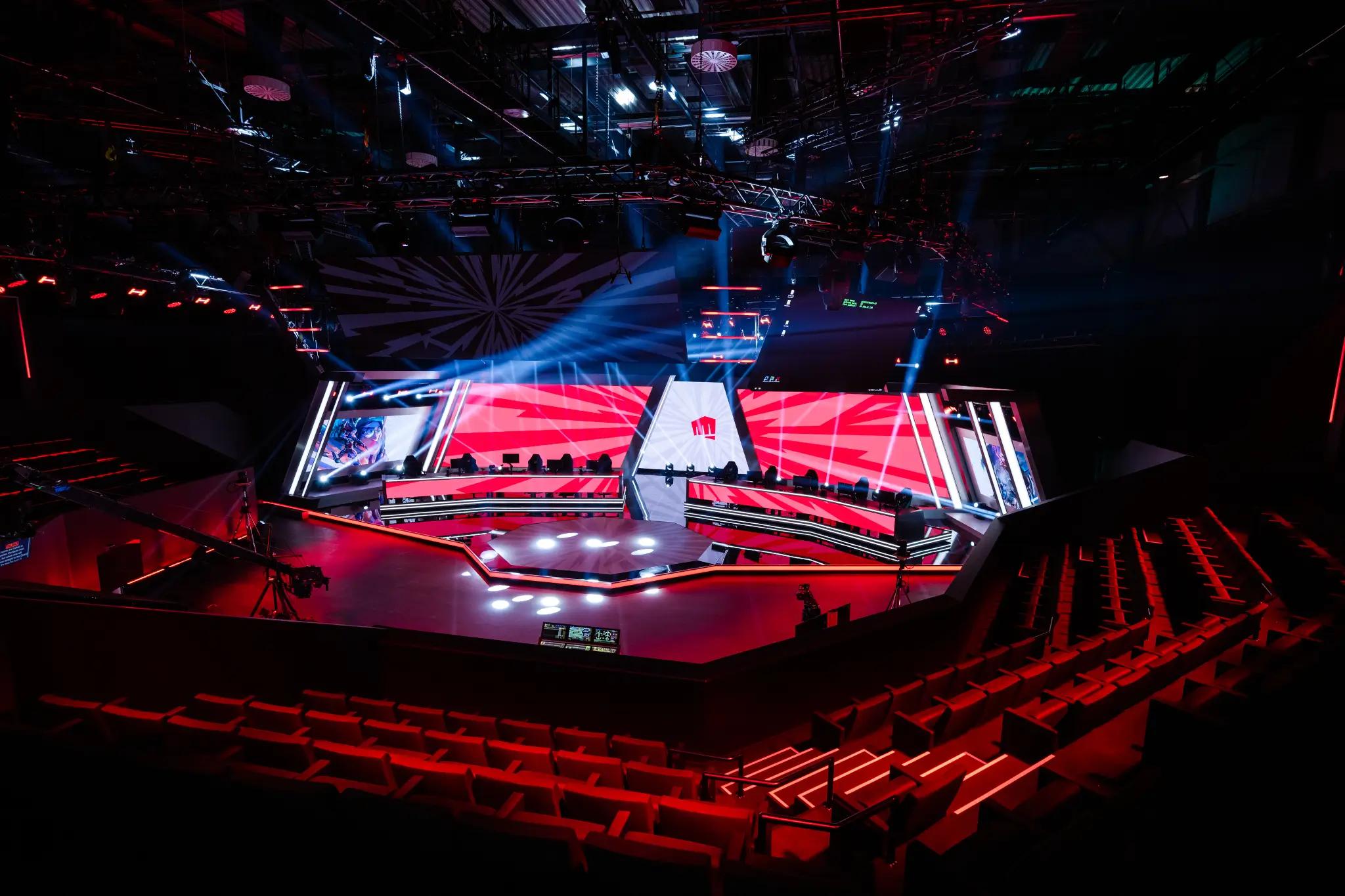 The Riot Games Arena, recently refurbished for 2024.