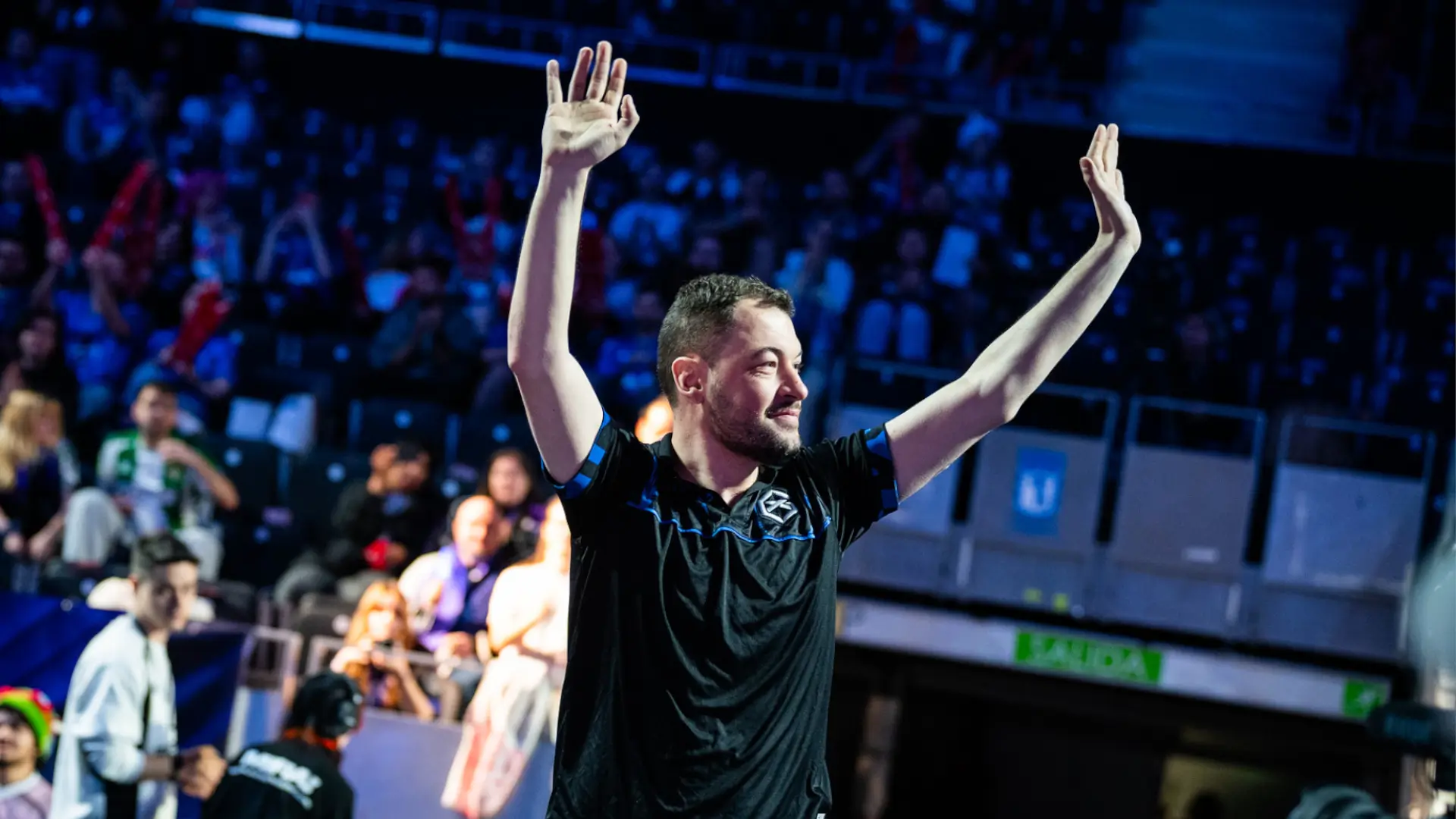 André "Guilhoto" Pereira Guilhoto, head coach of GIANTX. Photo Credit: Hara Amorós/Riot Games