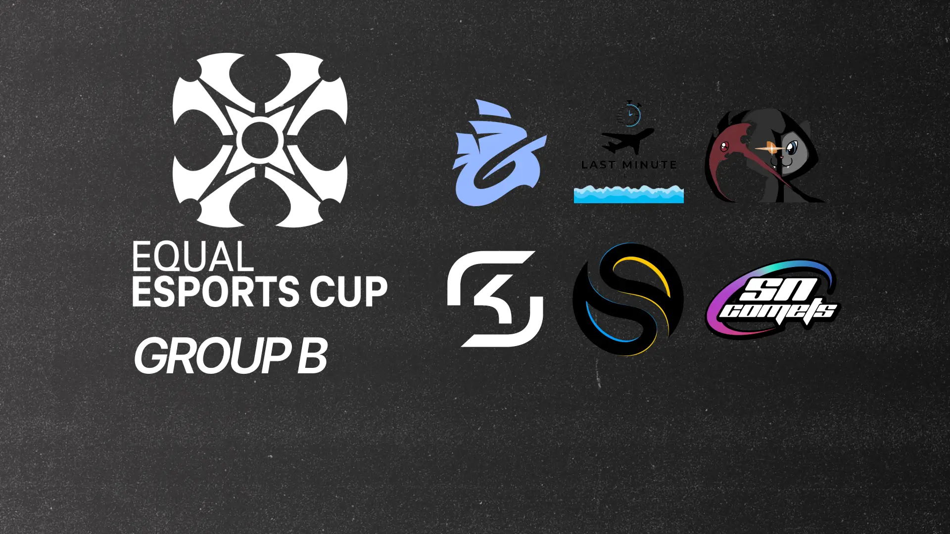 The Equal Esports Cup 2025 is set to begin. Galions Pearl, Last Minute Airlines, Nexus Reapers, SK Gaming Avarosa, Solary Académie, and Supernova Comets in Group B.