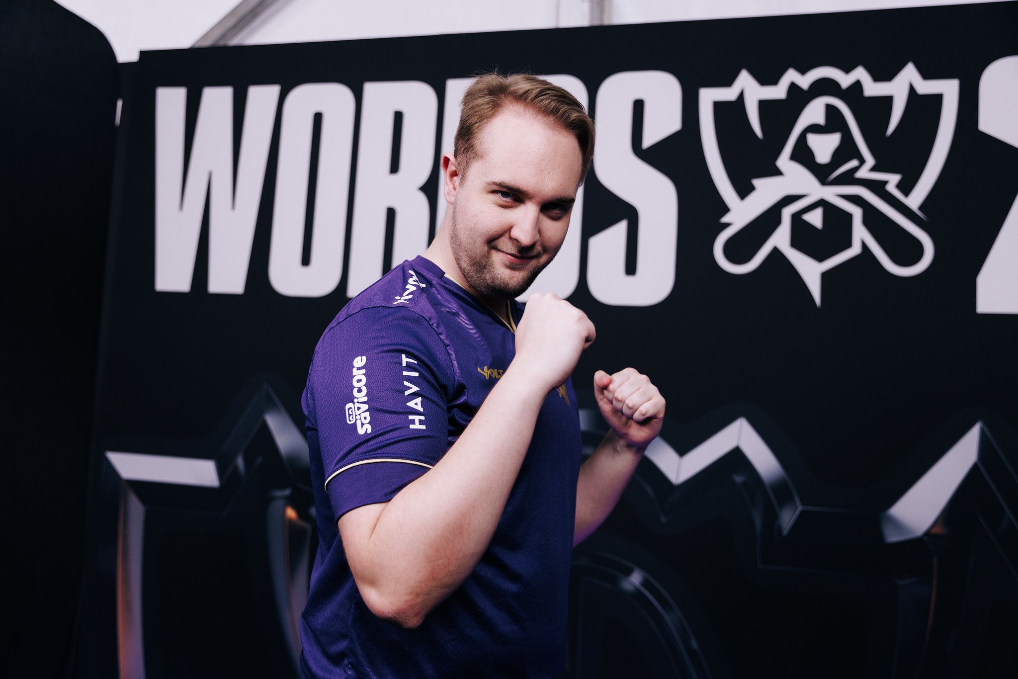 Trymbi of Vivo Keyd Stars at the League of Legends Worlds 2025 Asset Day. Photo by Christina Oh/Riot Games.