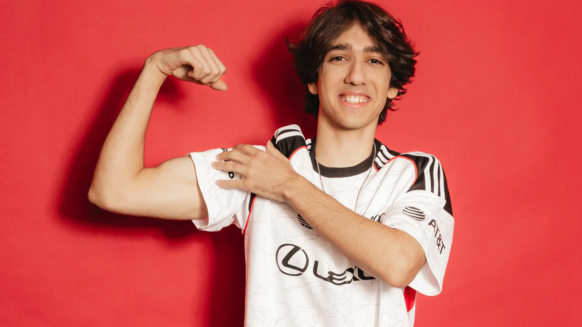 Rayan "Sniper" Shoura, toplaner of 100 Thieves in the LTA North 2025 Split 1