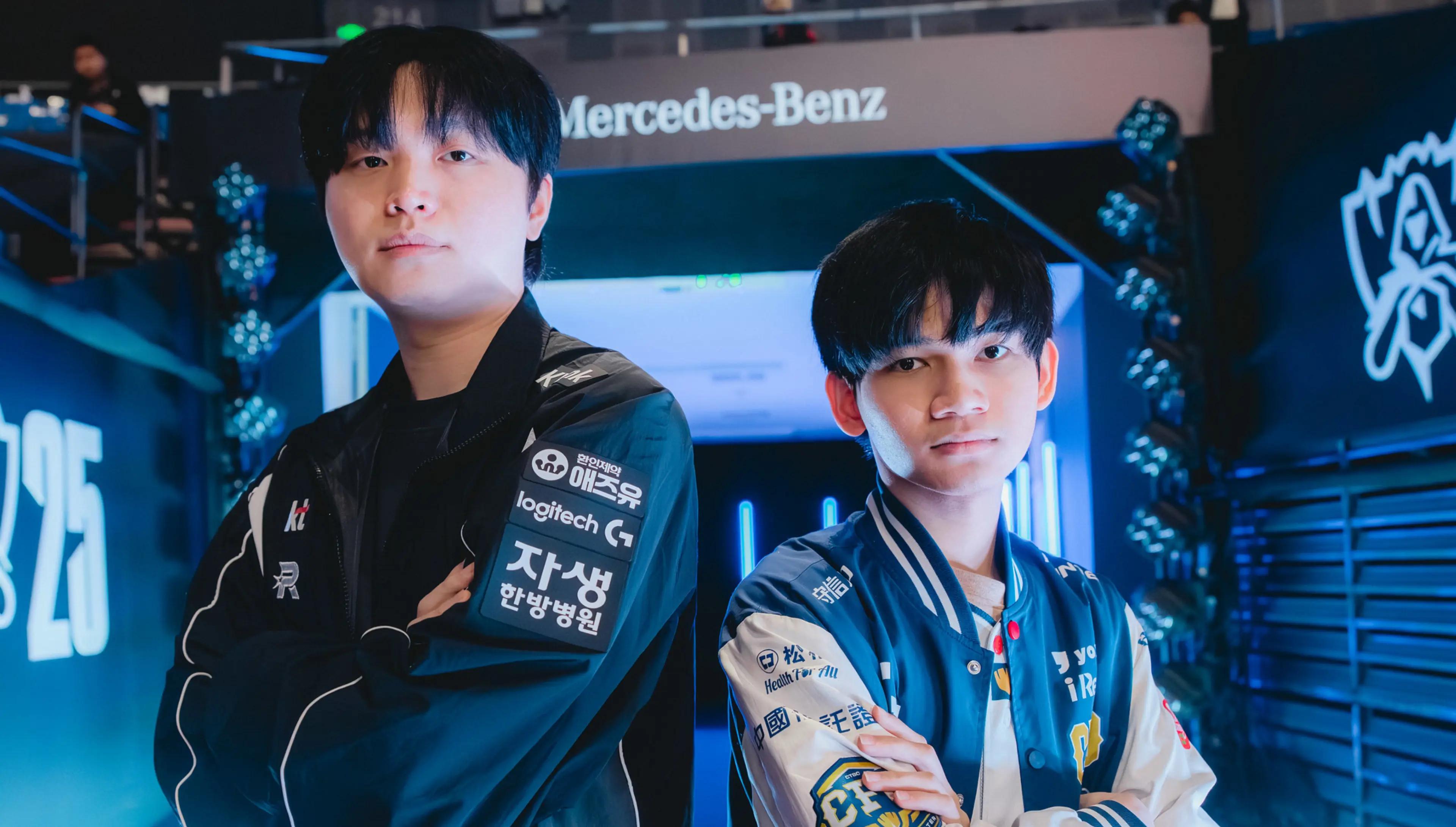 KT Rolster Cuzz and CTBC Flying Oyster CFO HongQ
