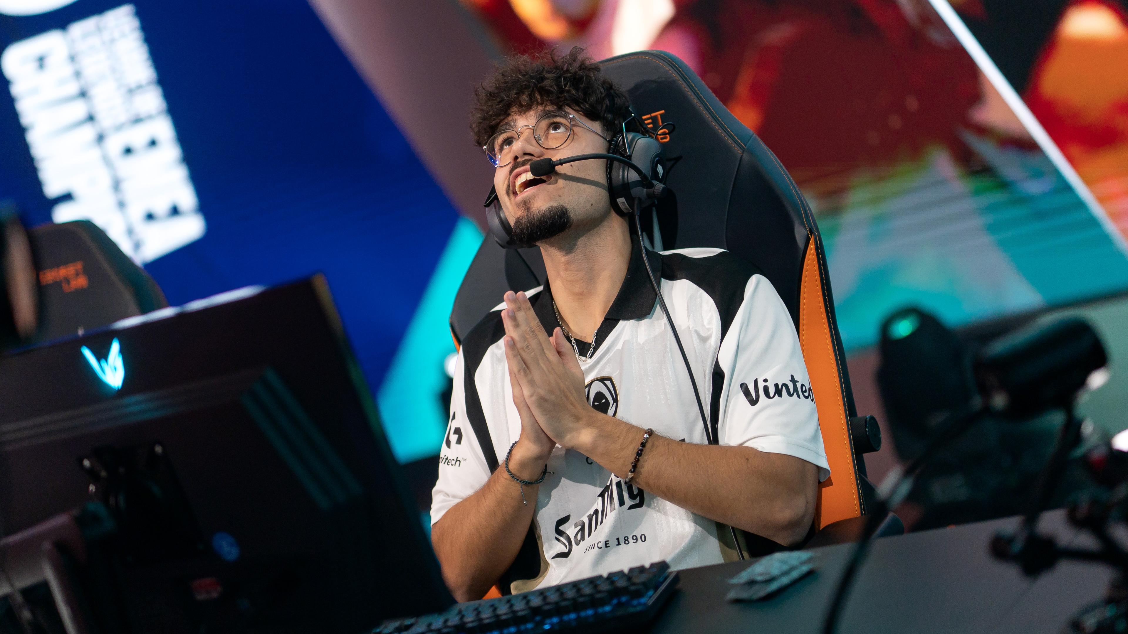 Sheo relieved after his qualification for LEC's playoffs with Team Heretics
