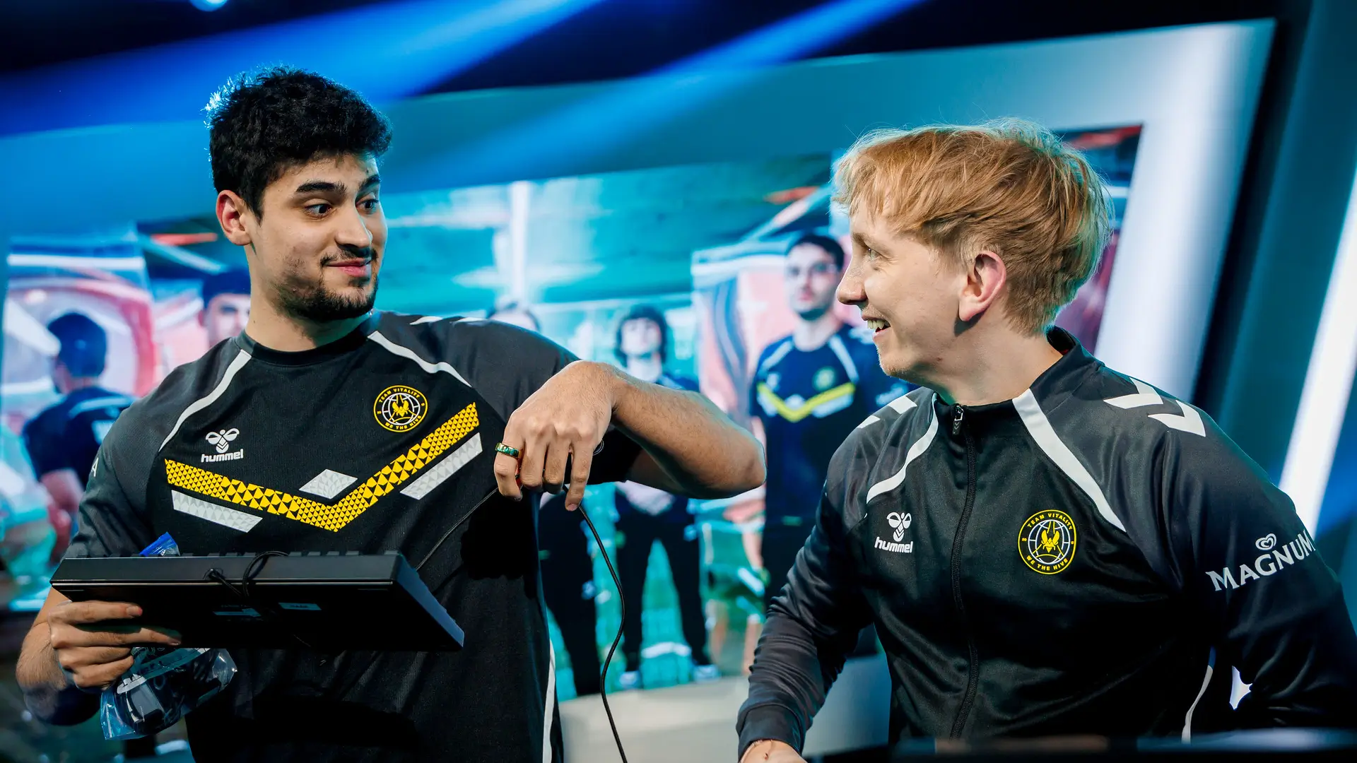Kaan "Naak Nako" Okan and Patrick "Pad" Suckow-Breum. Photo Credit: Wojciech Wandzel/Riot Games