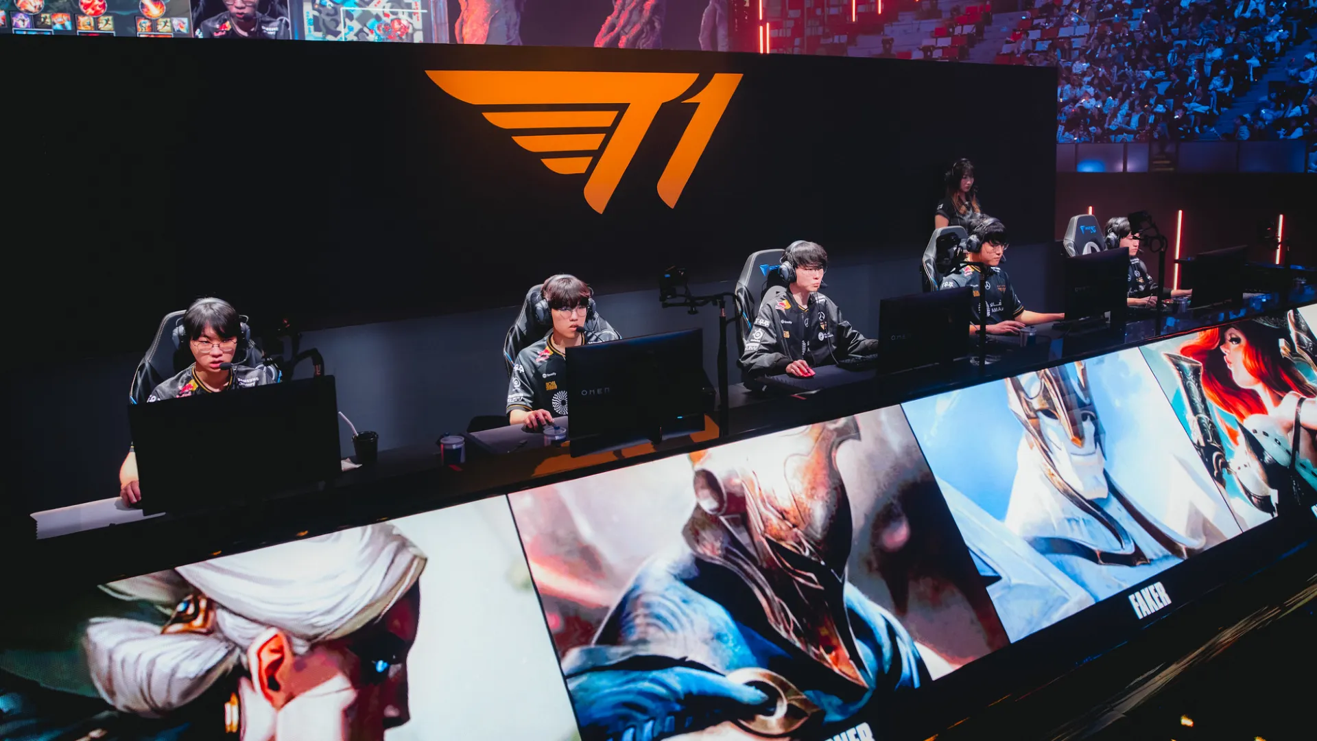 T1 on Words Grand Final Stage.