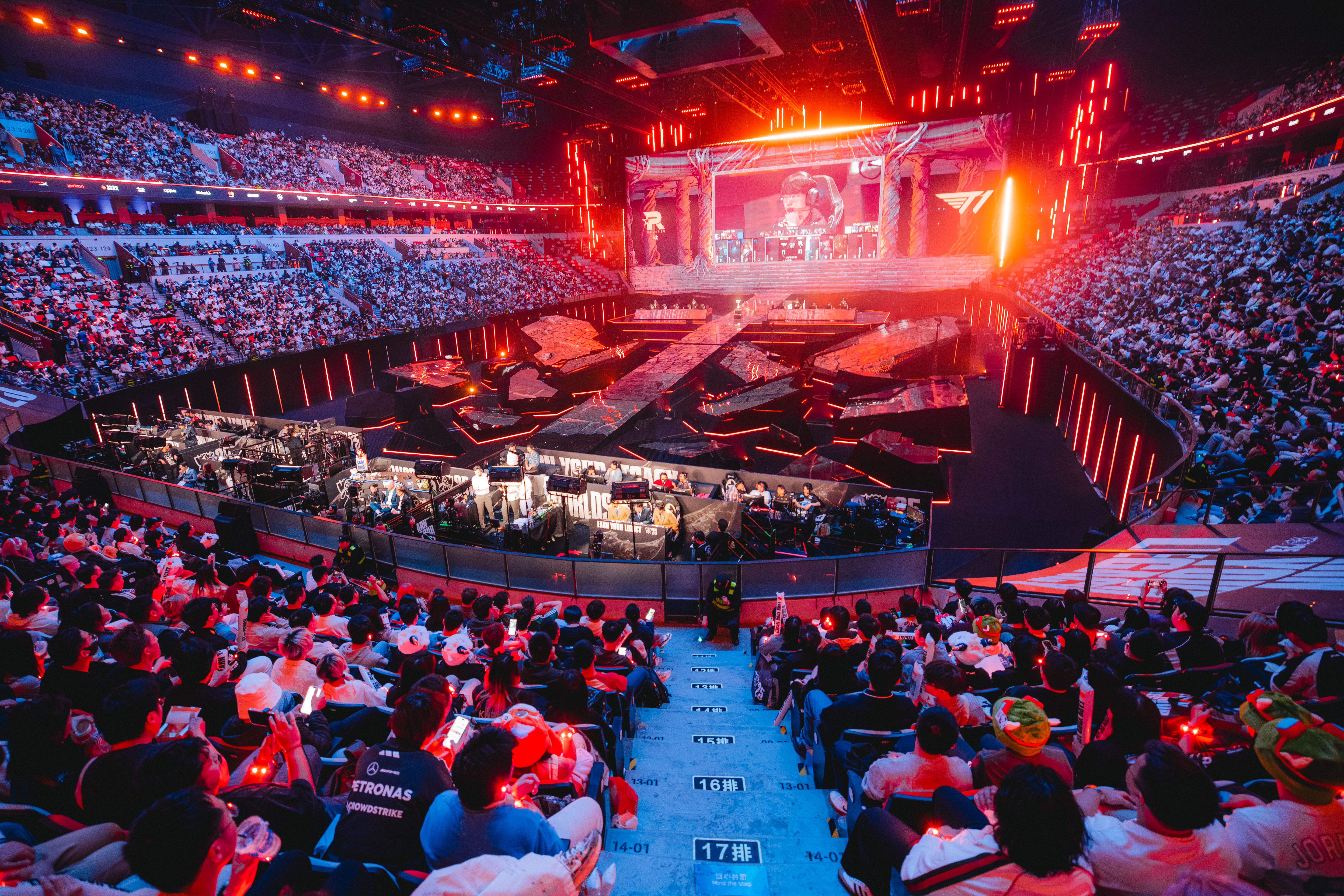 Worlds 2025 Grand Final. Colin Young-Wolff/Riot Games