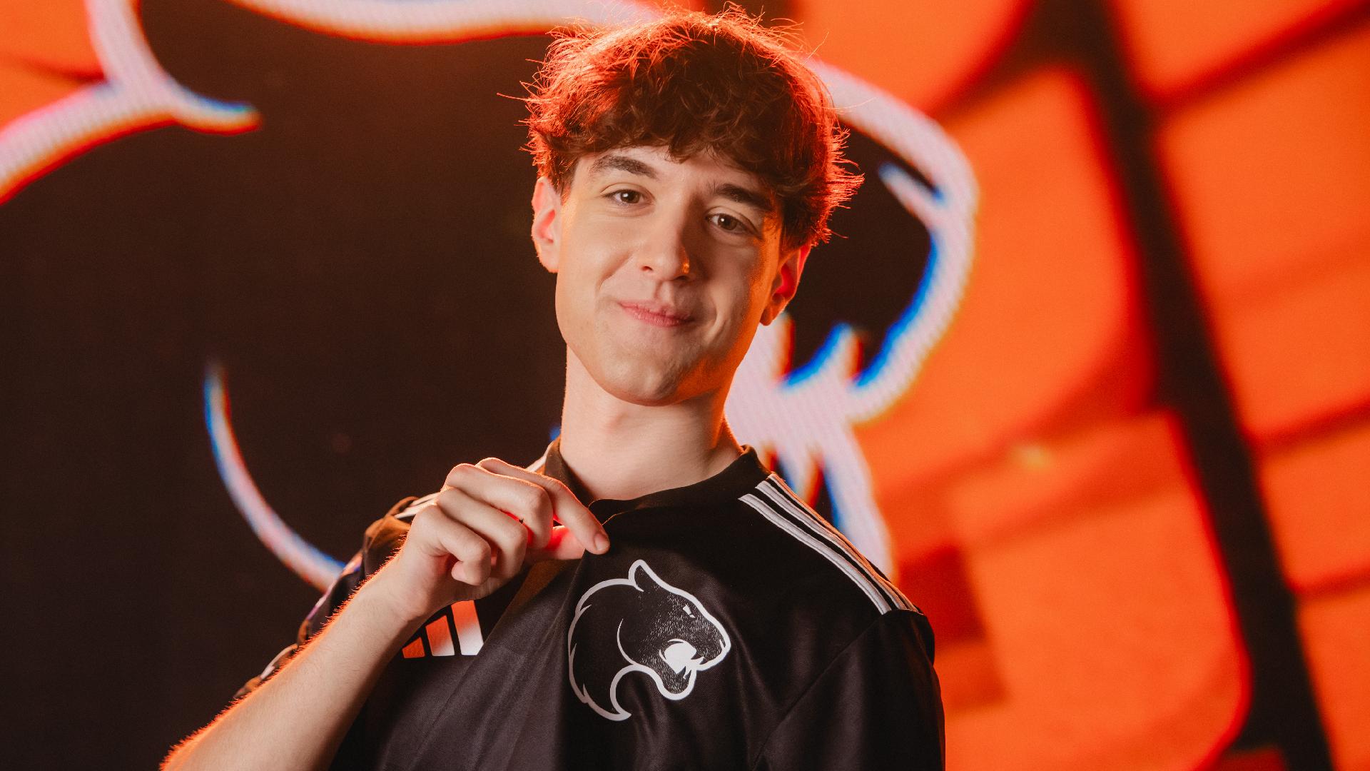 Eeiu during the VCT Americas media day. Credit: Stefan Wisnoski//Riot Games