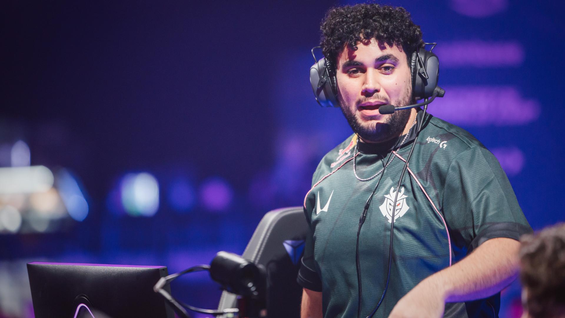 valyn during the game against NS at Masters Santiago. Credit: Colin Young-Wolff/Riot Games
