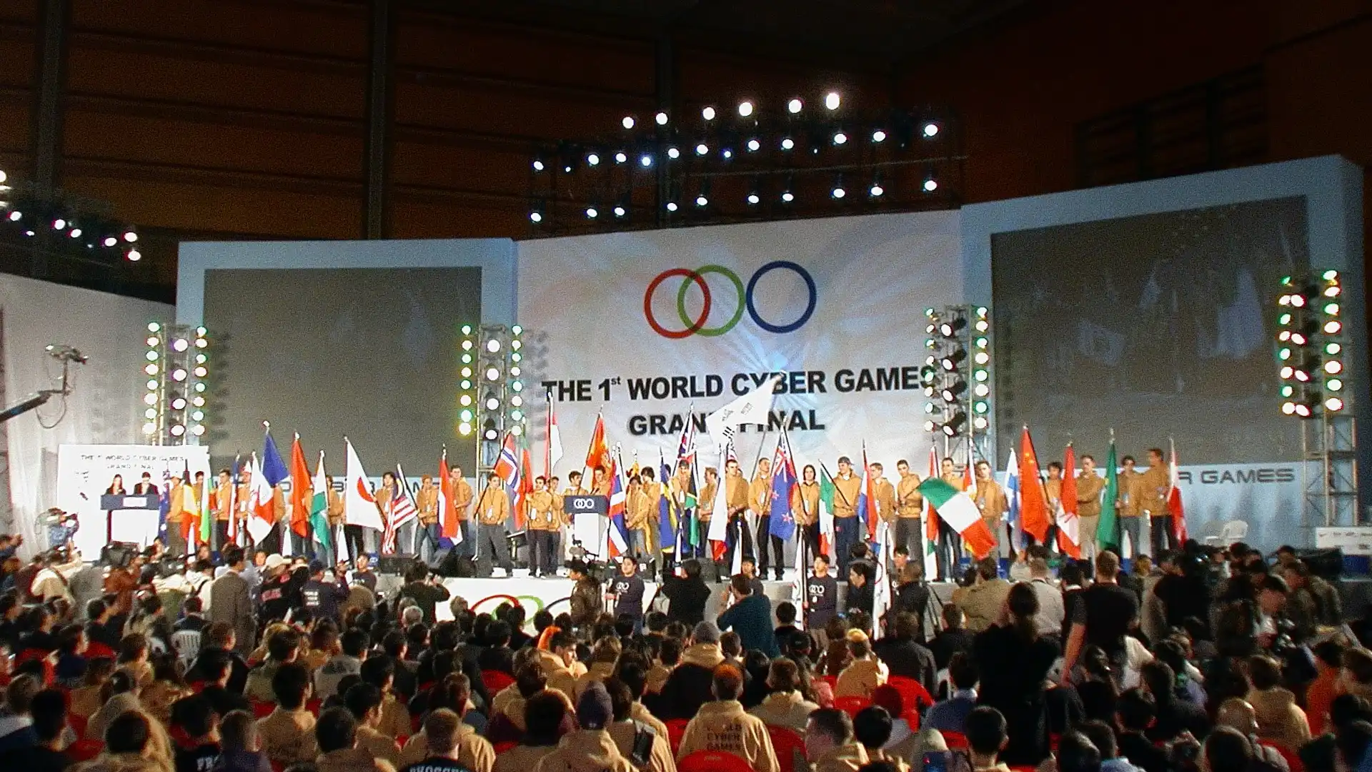 Wolrd Cyber Games 2001. Credit: WCG
