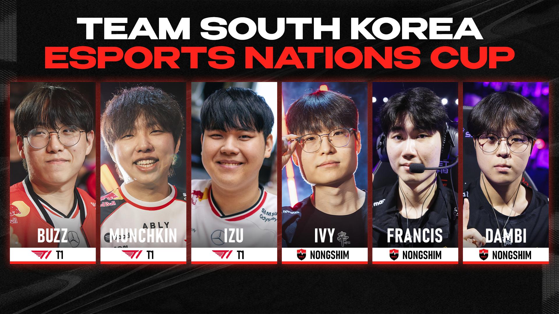 Korea has selected its team for the Esports Nations Cup. Credit: VCT Pacific/Riot Games