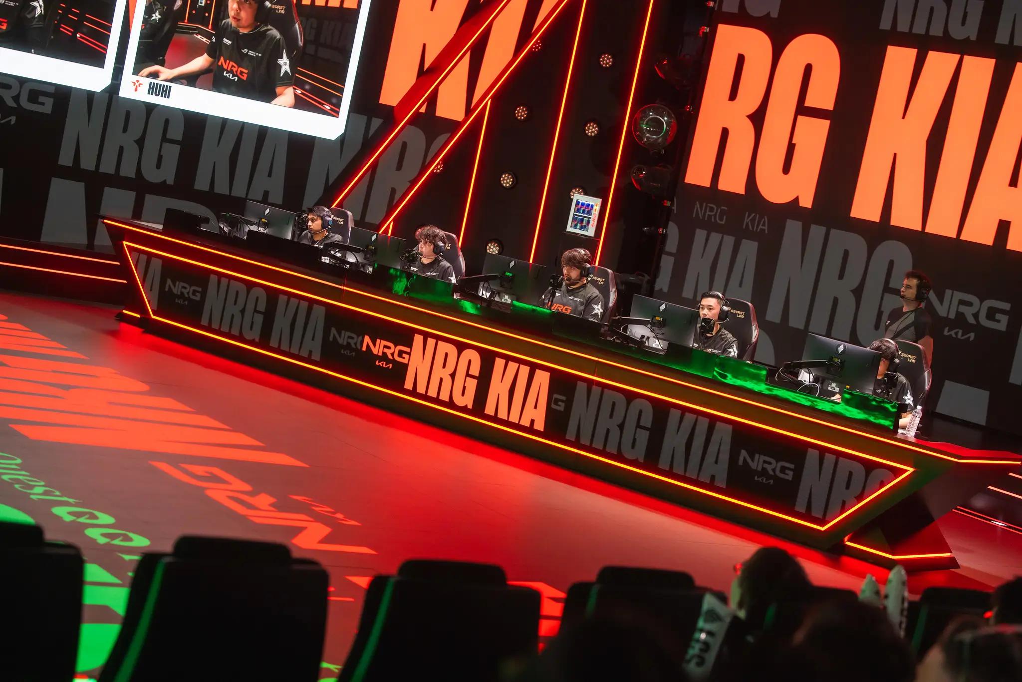 NRG on stage