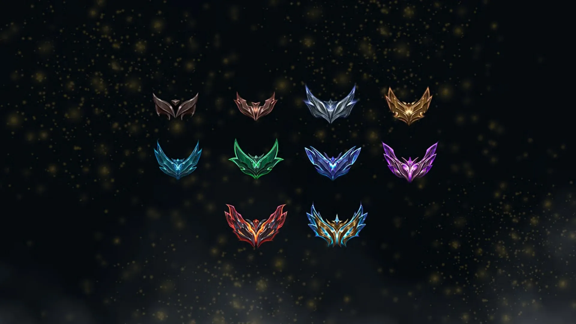 Ranks in league of legends