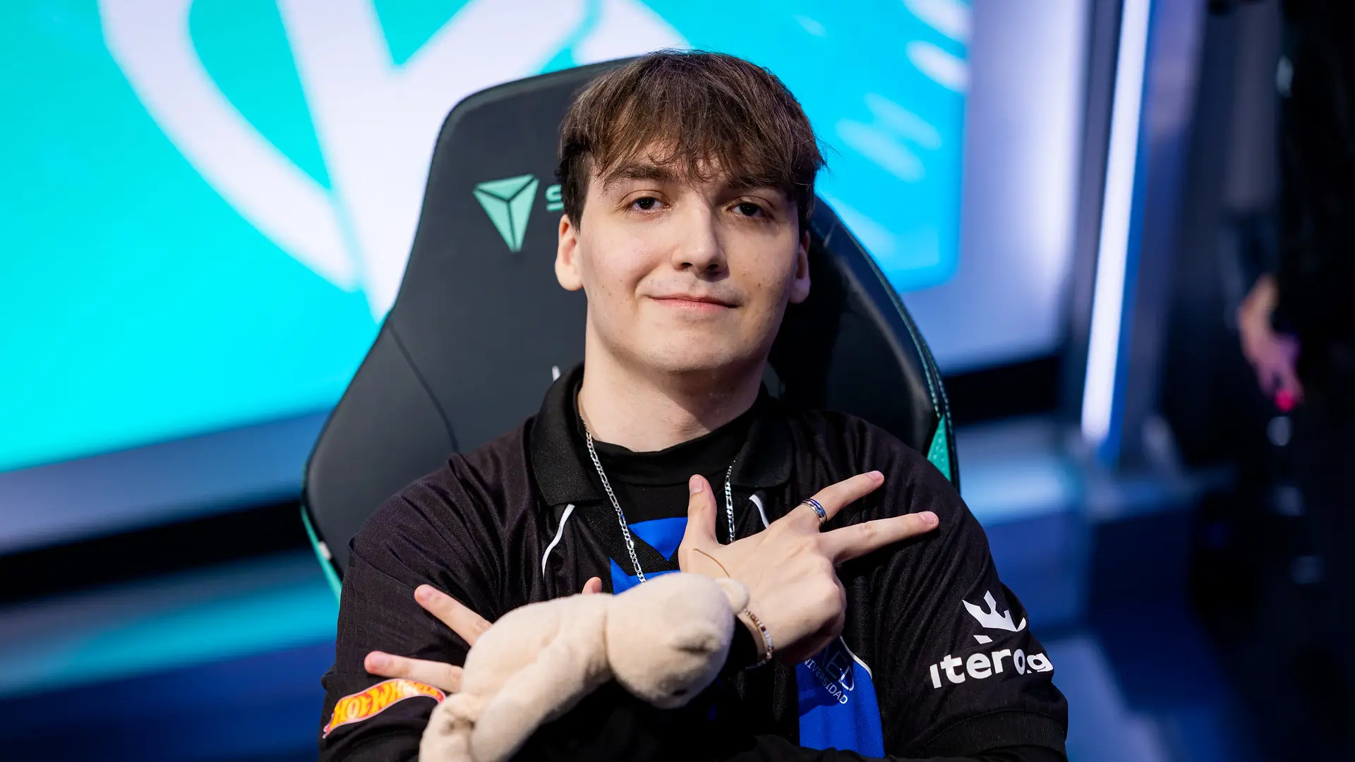 Adam "Jackies" Jeřábek, with GIANTX. Photo Credit: Michał Konkol/Riot Games