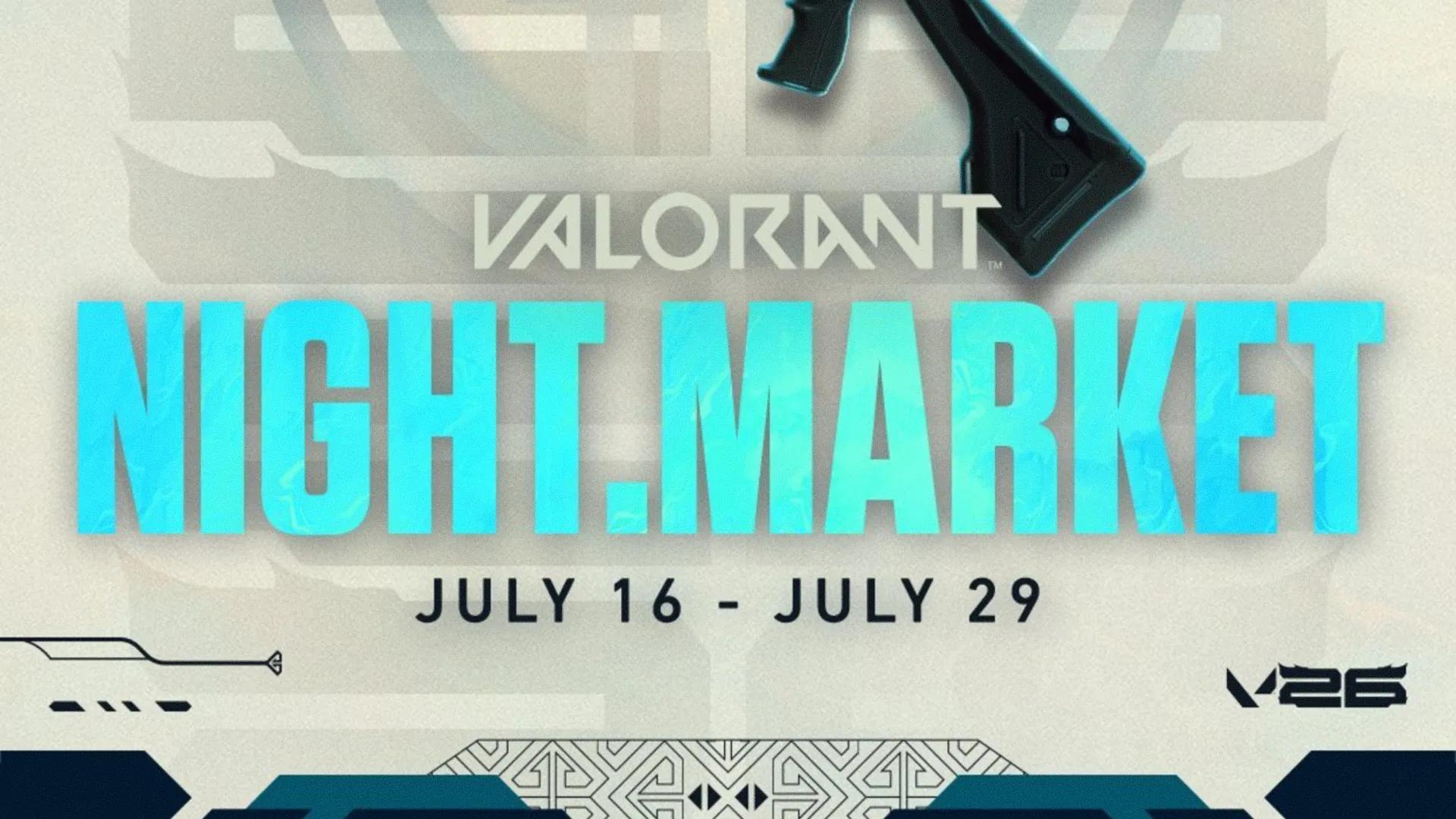 Night Market is back on VALORANT in July. Credit: Riot Games