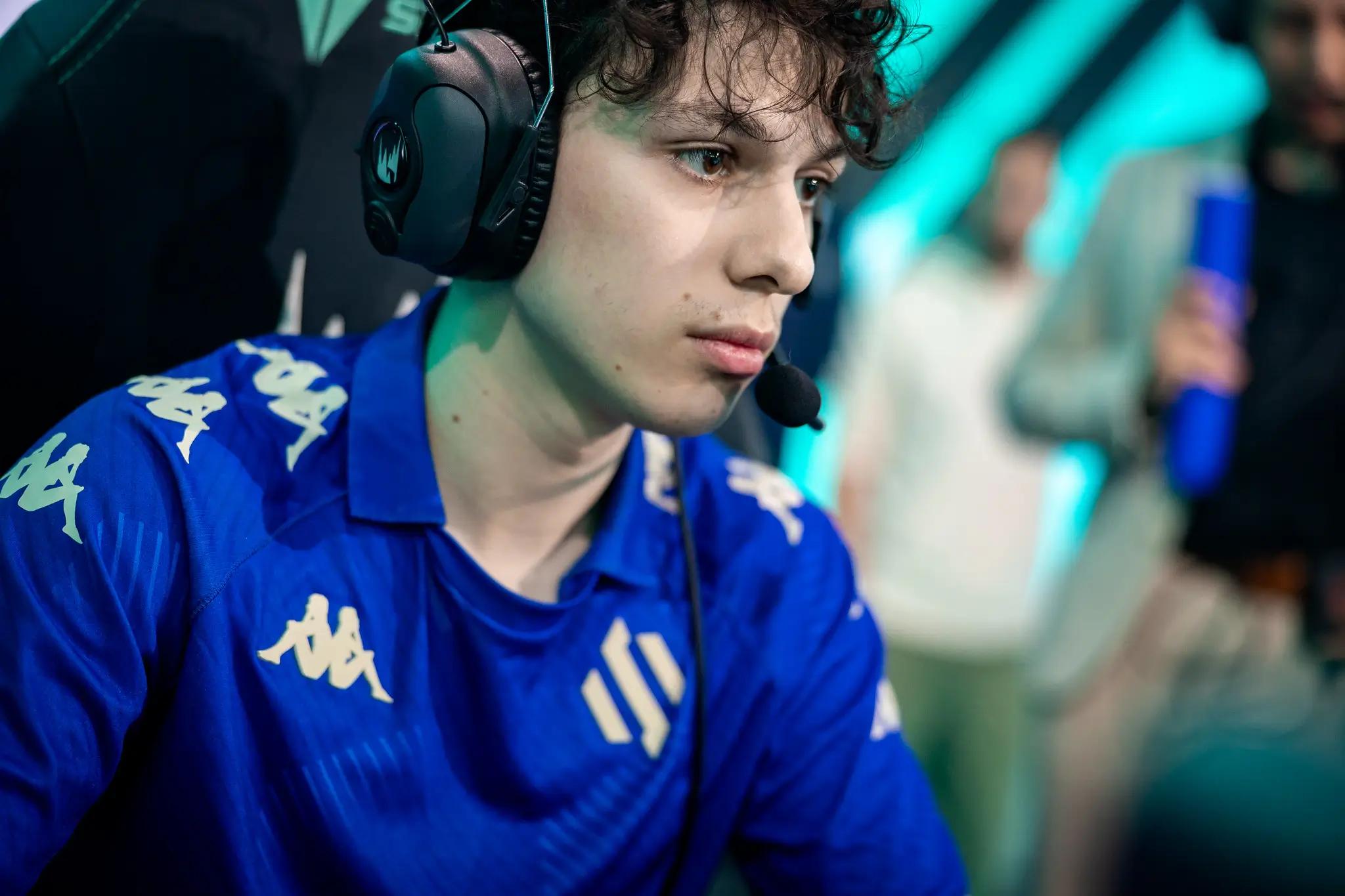 BDS Adam playing in the 2024 LEC Winter Split