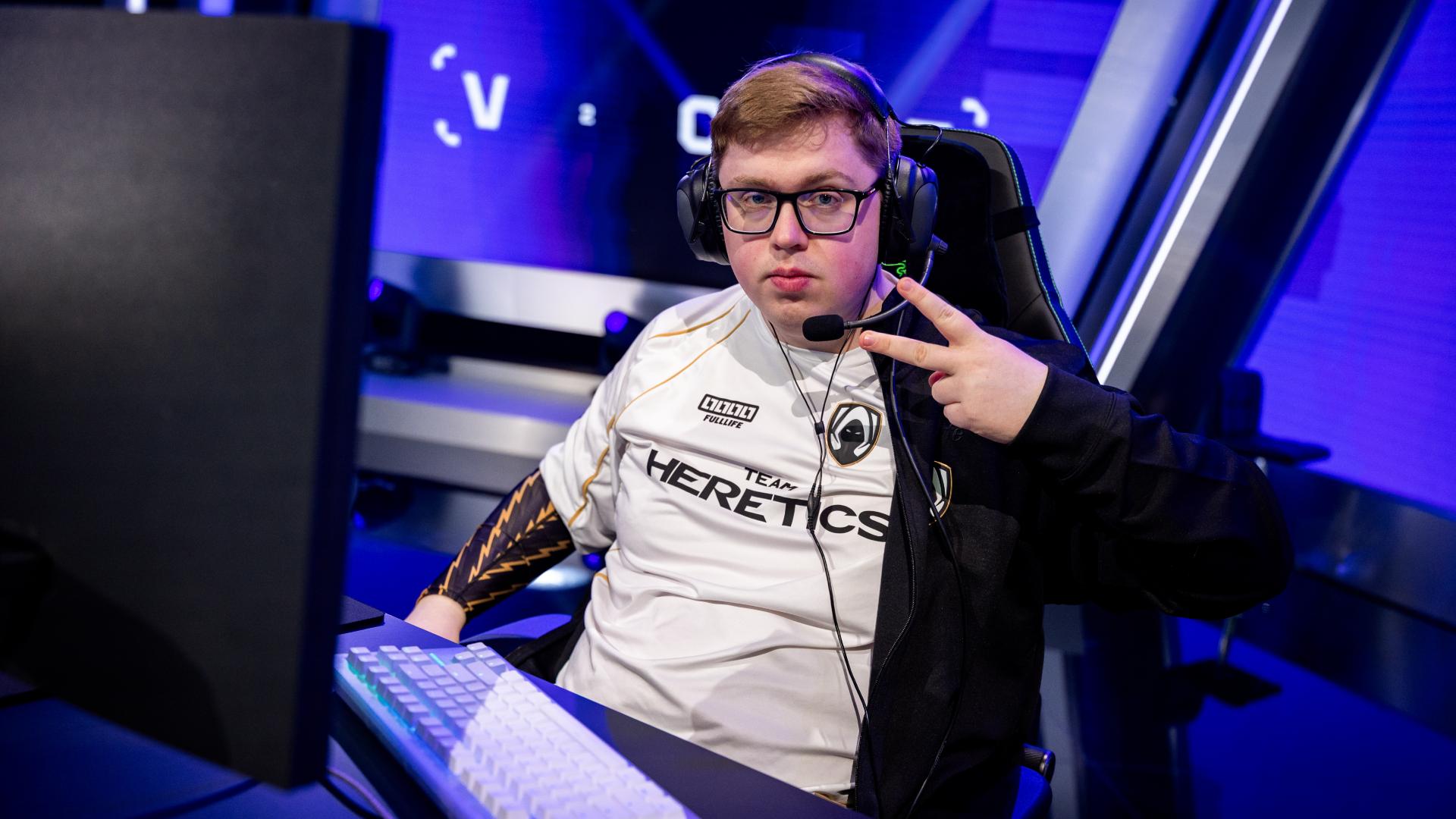 TH Boo during the game against NAVI. Credit: Wojciech Wandzel/Riot Games
