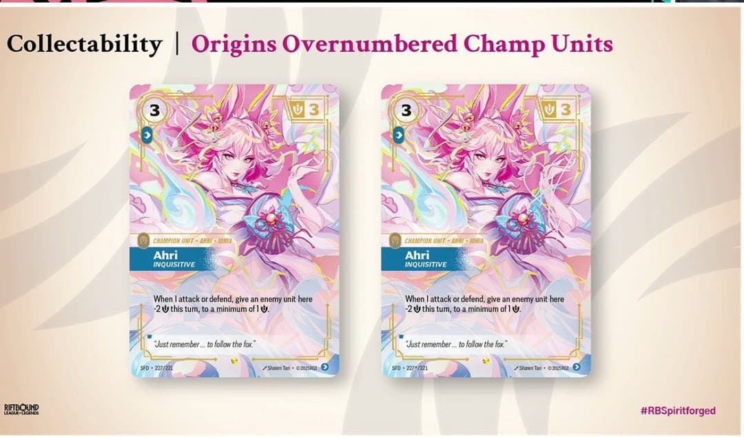 Sheep Esports - Riftbound: All Overnumbered cards revealed by Riot ...