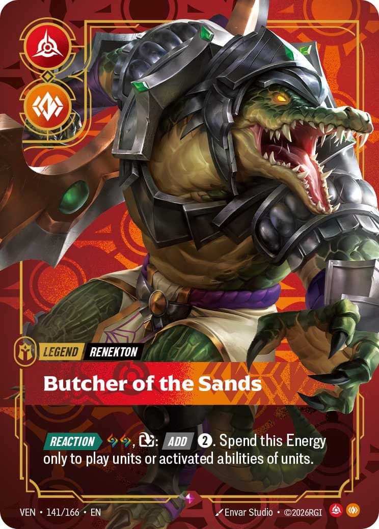 Sheep Esports - Riftbound: Vendetta exclusive first look at Renekton ...