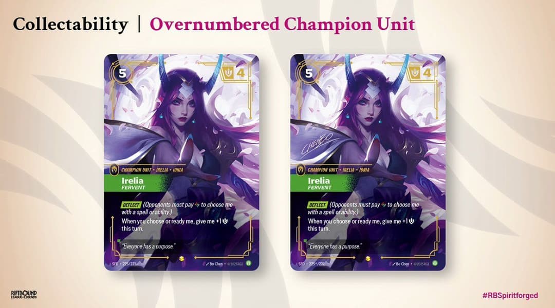 Sheep Esports - Riftbound: All Overnumbered cards revealed by Riot ...